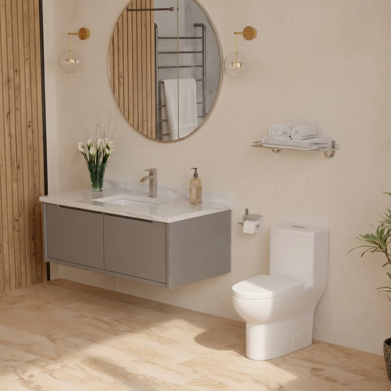 Alta - One-Piece Dual Washdown S-Trap Siphon Flushing  Floor Mounted Elongated - Image 10
