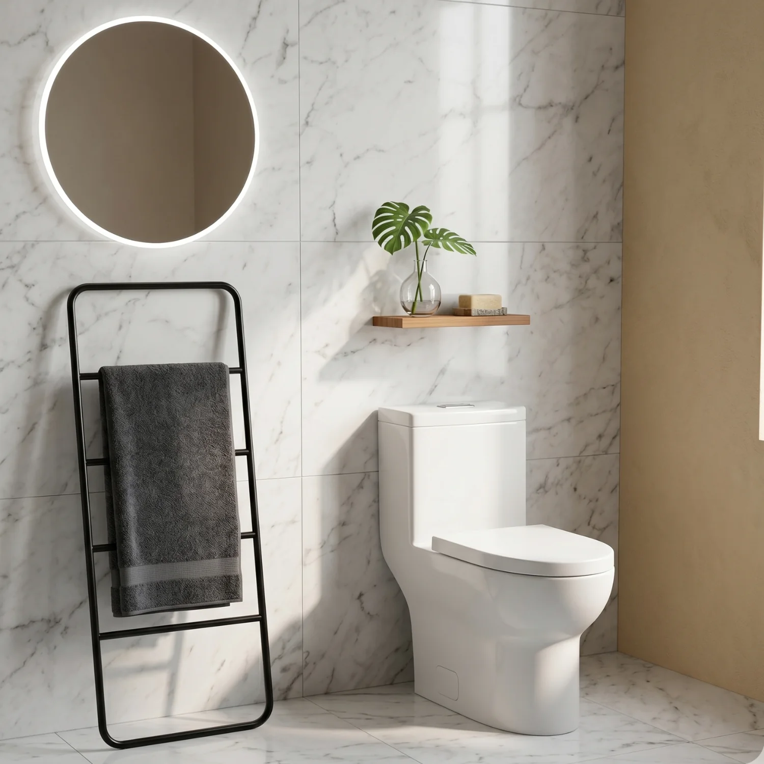 Alta - One-Piece Dual Washdown S-Trap Siphon Flushing  Floor Mounted Elongated - Image 8