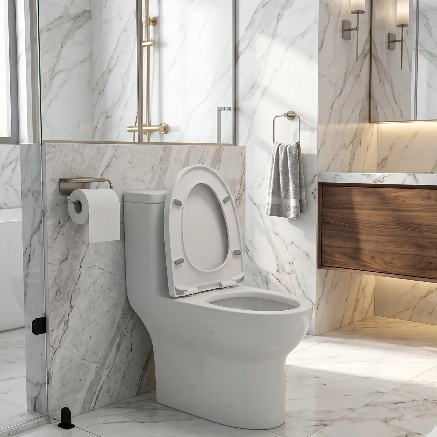 Alta - One-Piece Dual Washdown S-Trap Siphon Flushing  Floor Mounted Elongated - Image 9