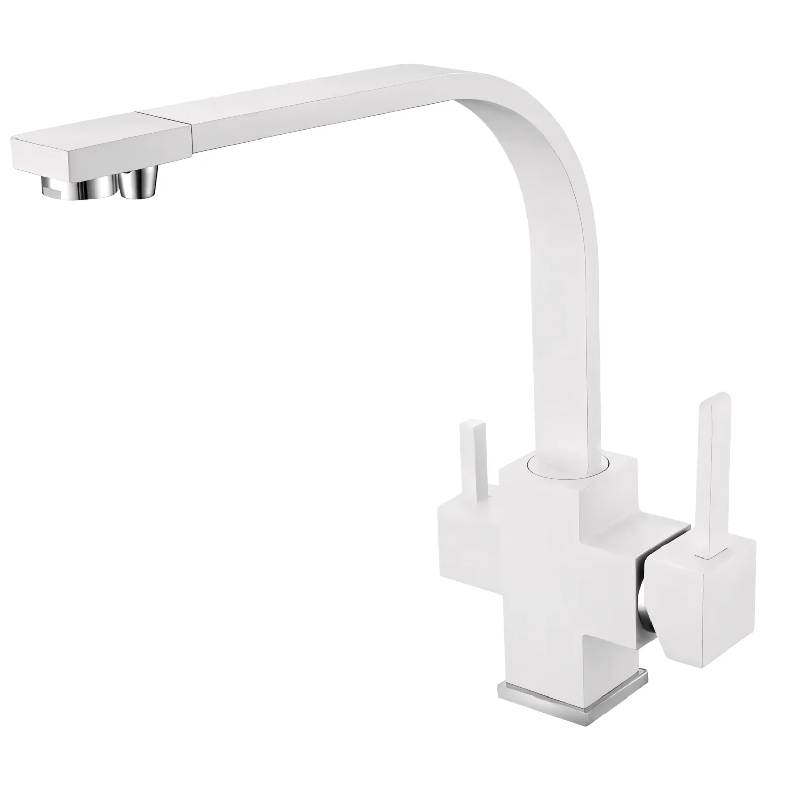 Augsburg - Three-Way Kitchen Faucet with Filter Tap Reverse Osmosis Compatible - Image 3