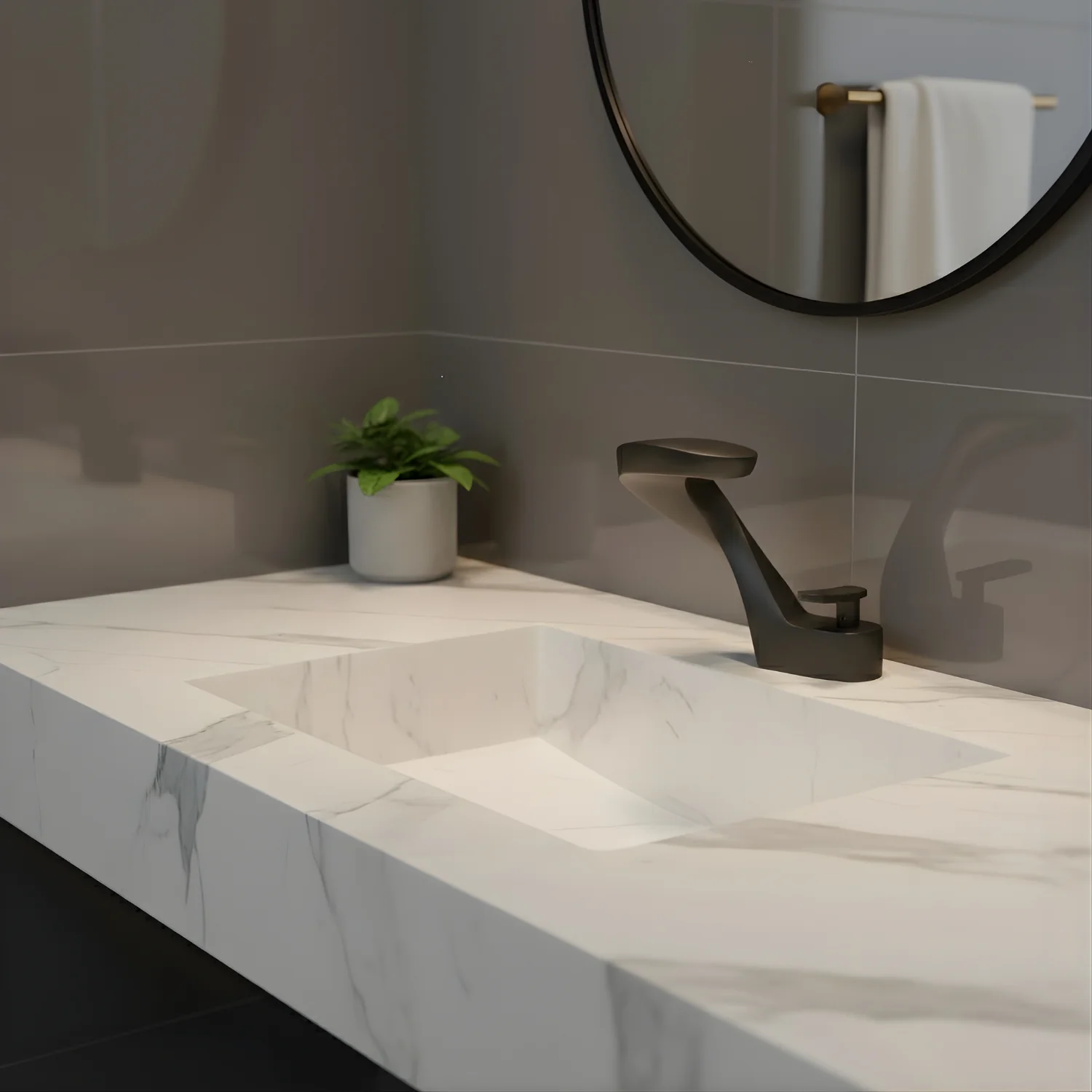 Bergen - Elegant Bathroom Faucet Single Lever - Image 9