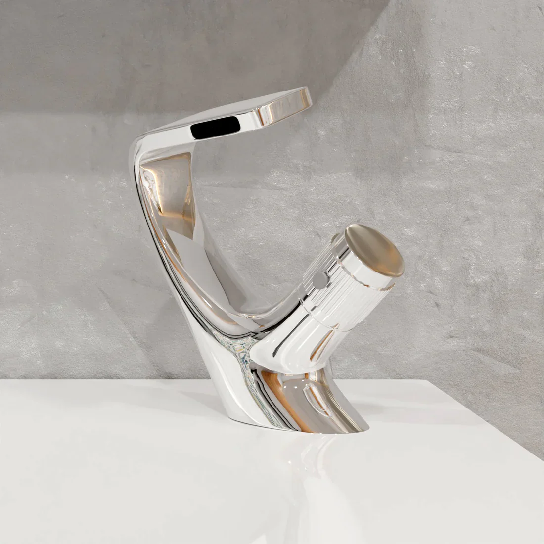 Bodo - Modern Waterfall Basin Bathroom Sink Faucet Single Handle Single Hole - Image 10