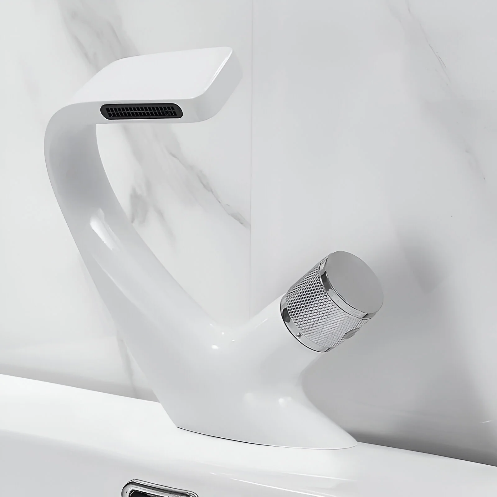 Bodo - Modern Waterfall Basin Bathroom Sink Faucet Single Handle Single Hole - Image 32