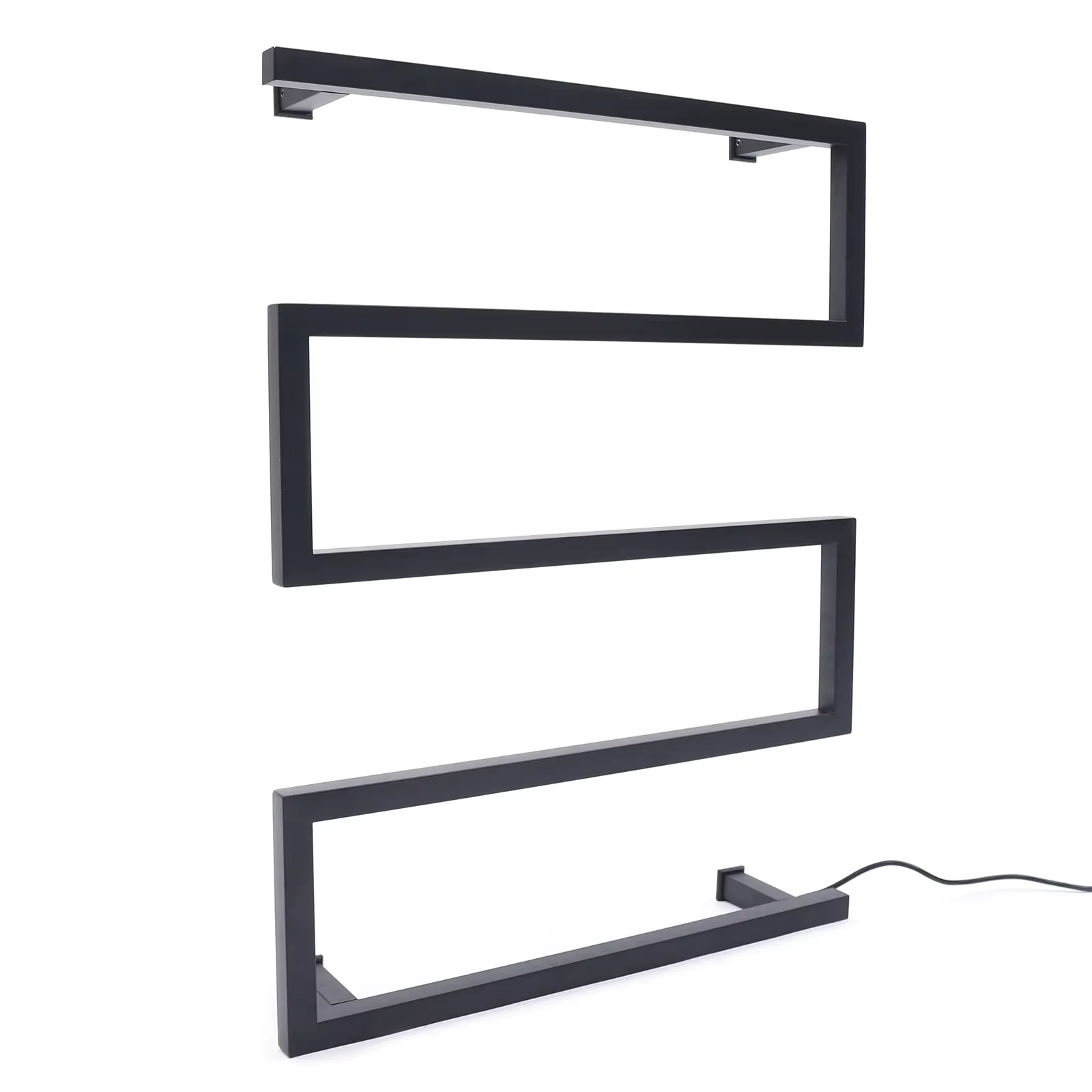 Bremen - 24x32" Towel Bar Warmer of Stainless Steel Black - Image 7