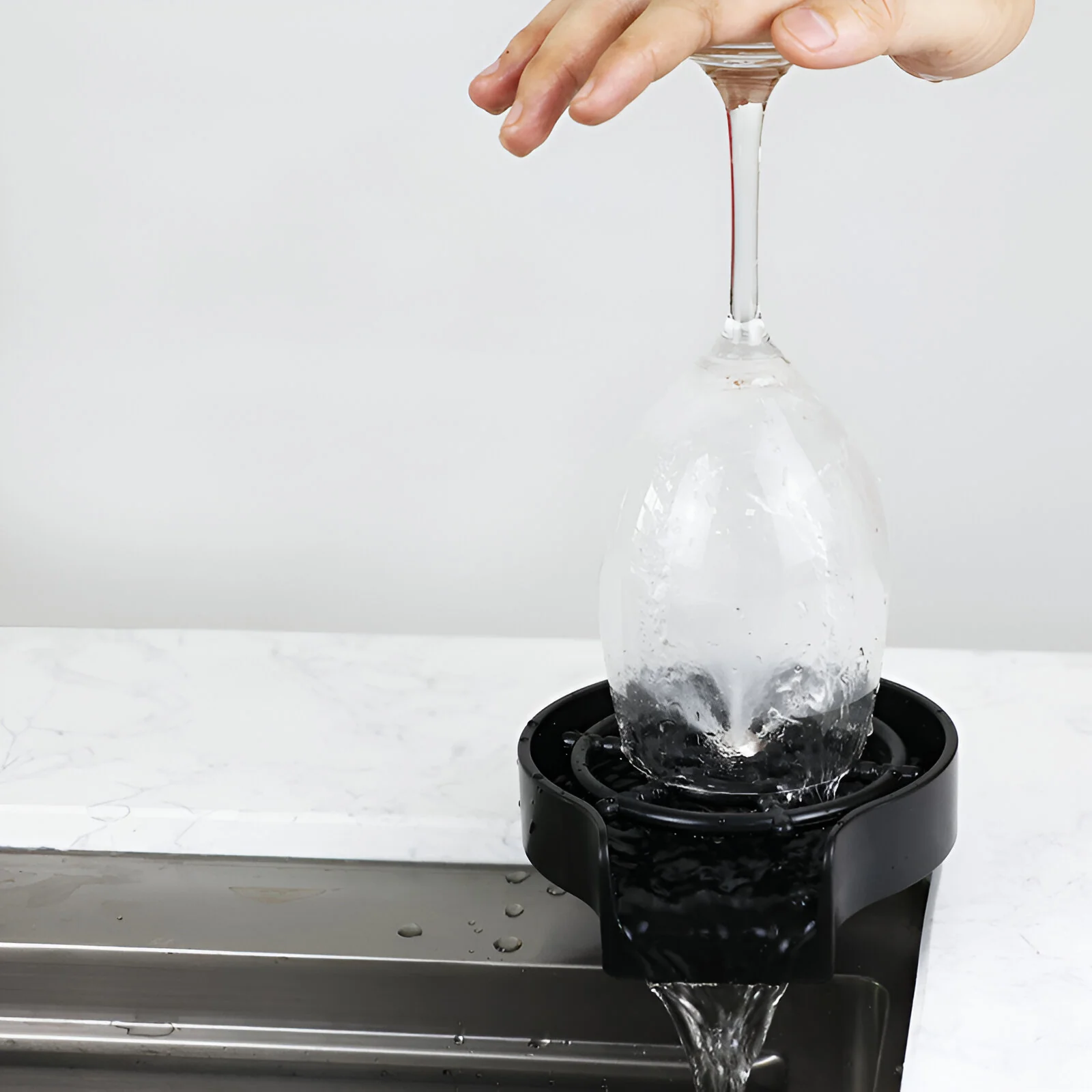 Countertop Glass Rinser For Home / Cafe / Bar / Restaurant - Copper + ABS - Image 3
