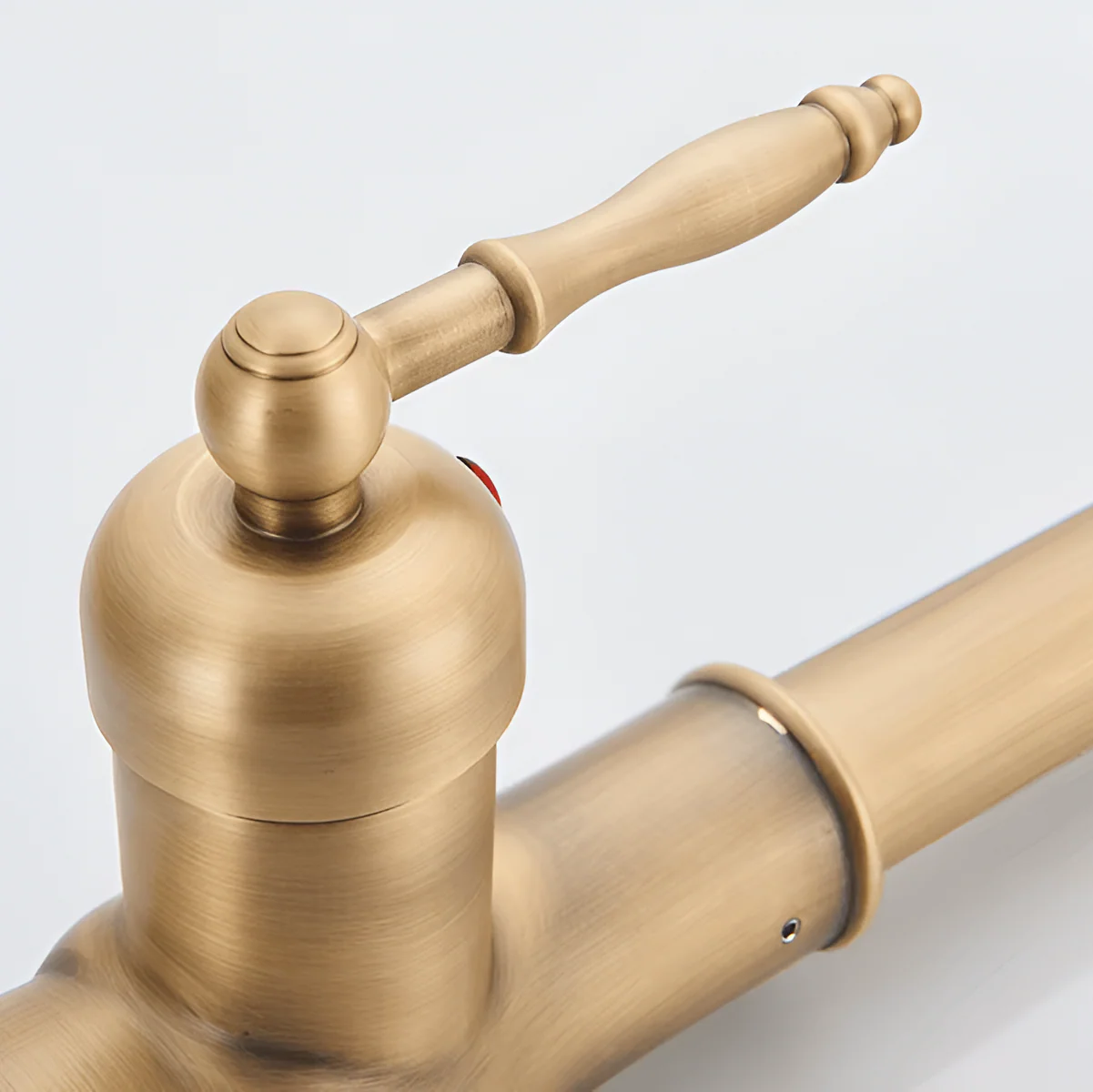 Dintel - Antique Brass Pull-Down Kitchen Faucet - Image 5