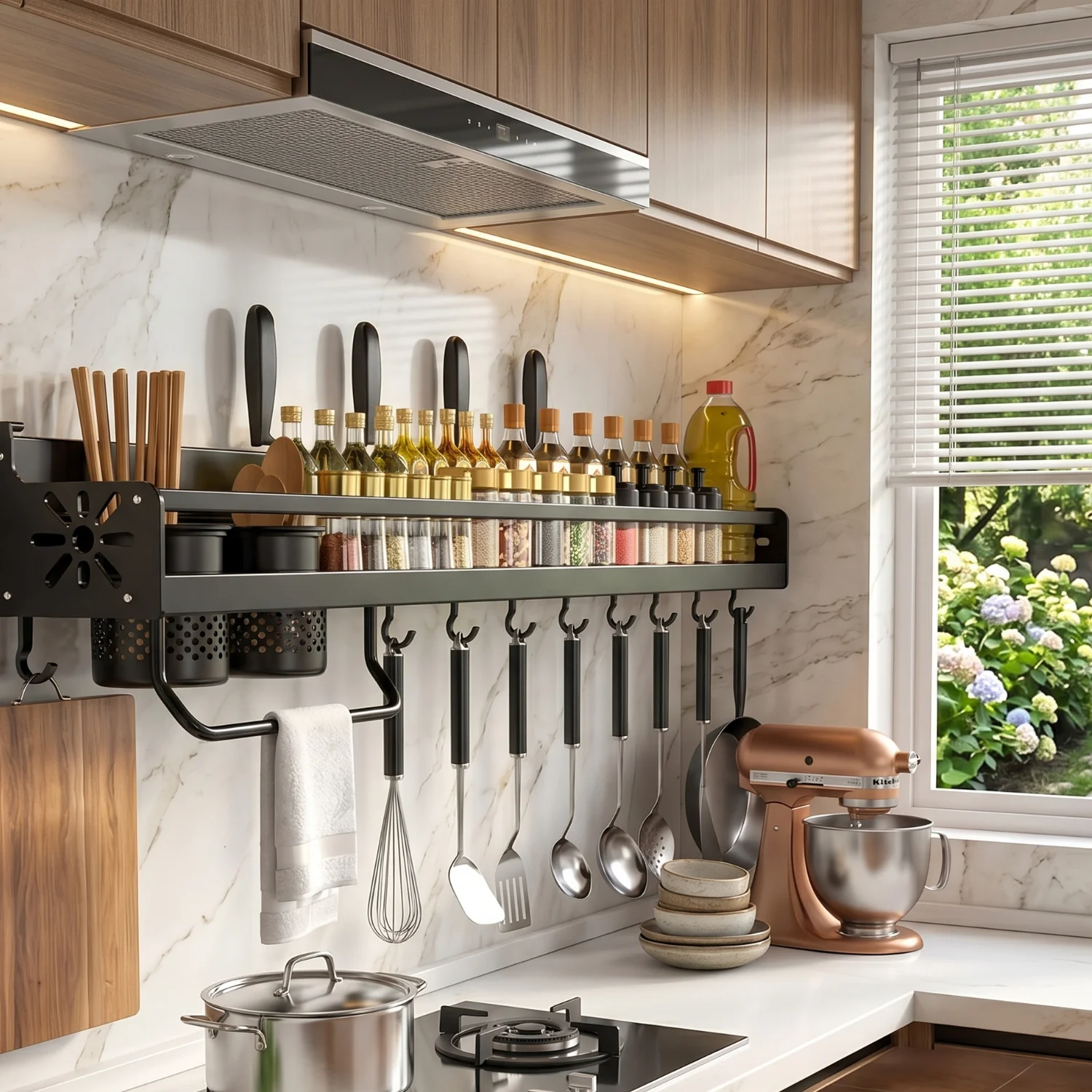 Kitchen Wall Dish Rack - Image 10