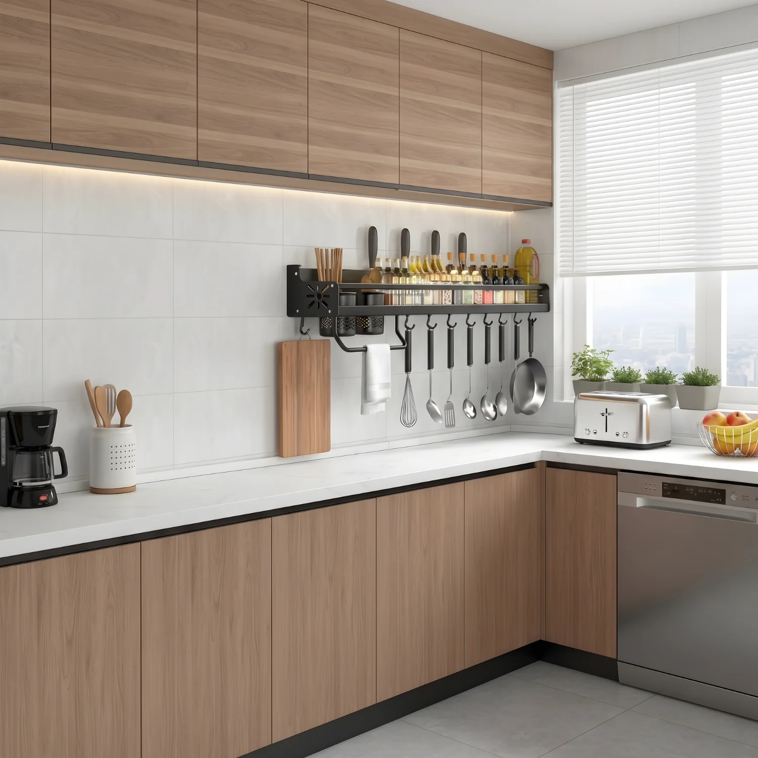 Kitchen Wall Dish Rack - Image 7