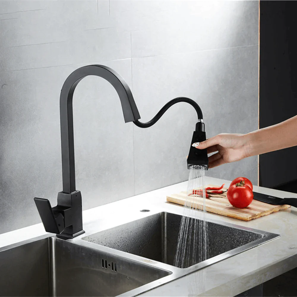 Drammen - 2 Modes Pull-Out Spout Kitchen Faucet - Image 3