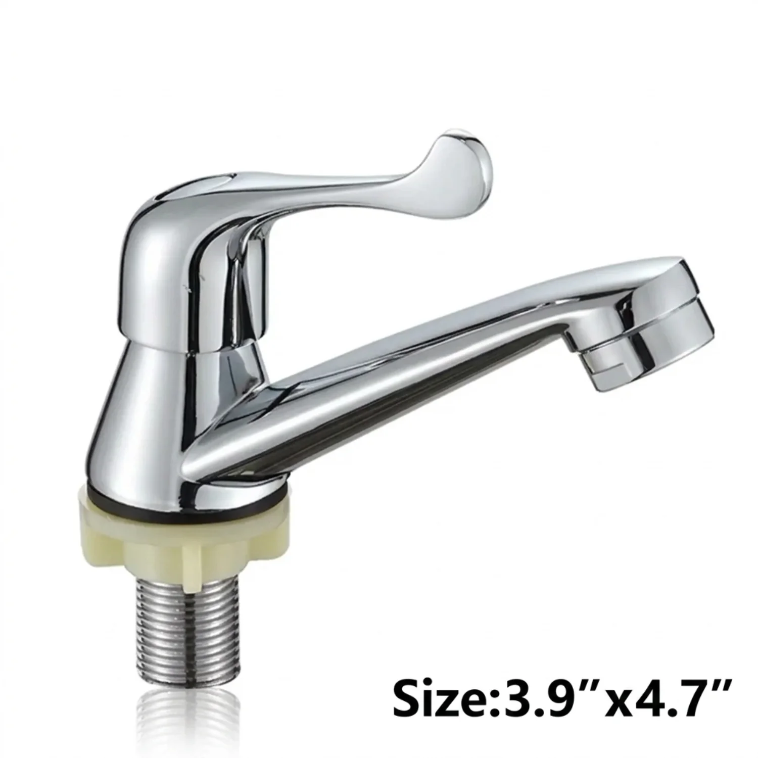 Frostgard - Chrome Lever Sink Tap for Bathroom & Kitchen Wash Basin - Image 11