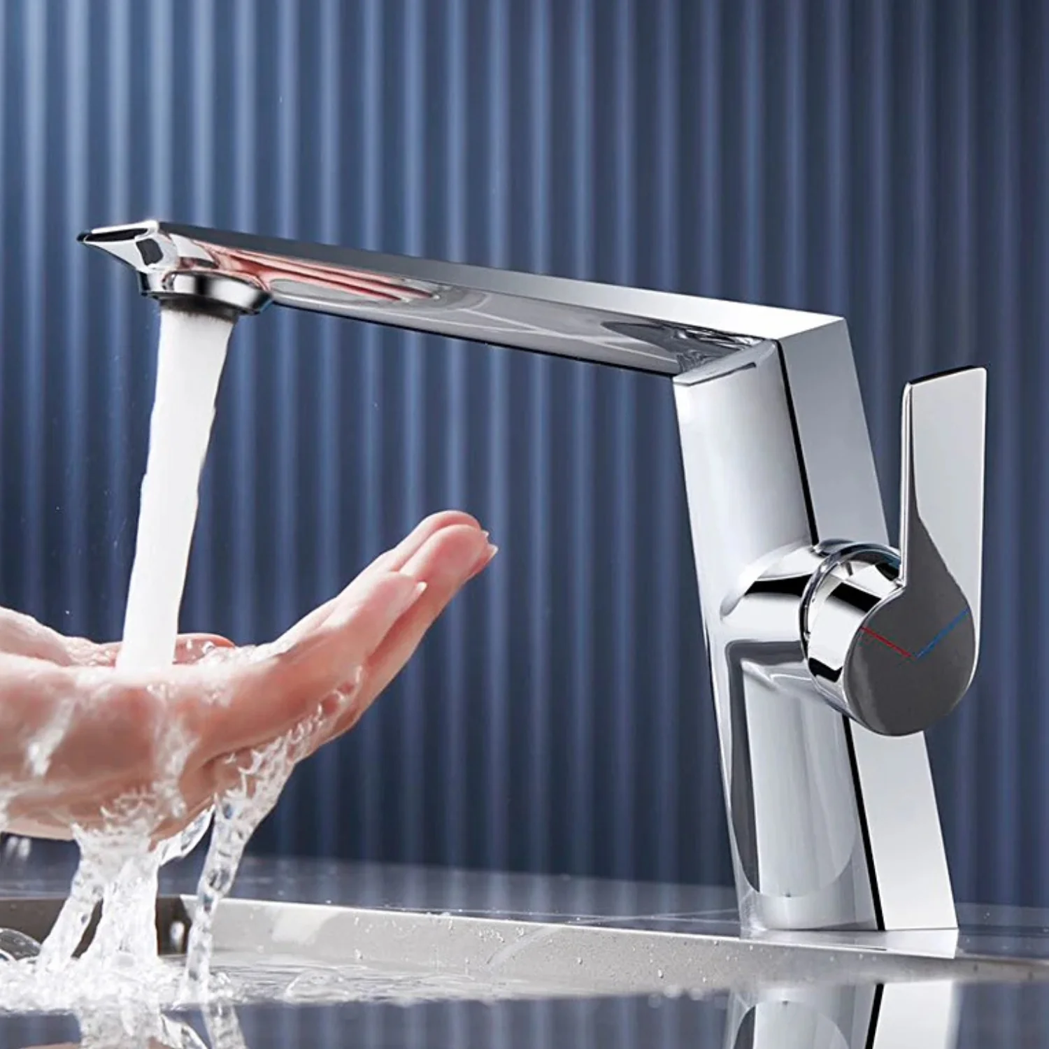Halsa - Single Handle Mixer Bathroom Sink Faucet - Image 11