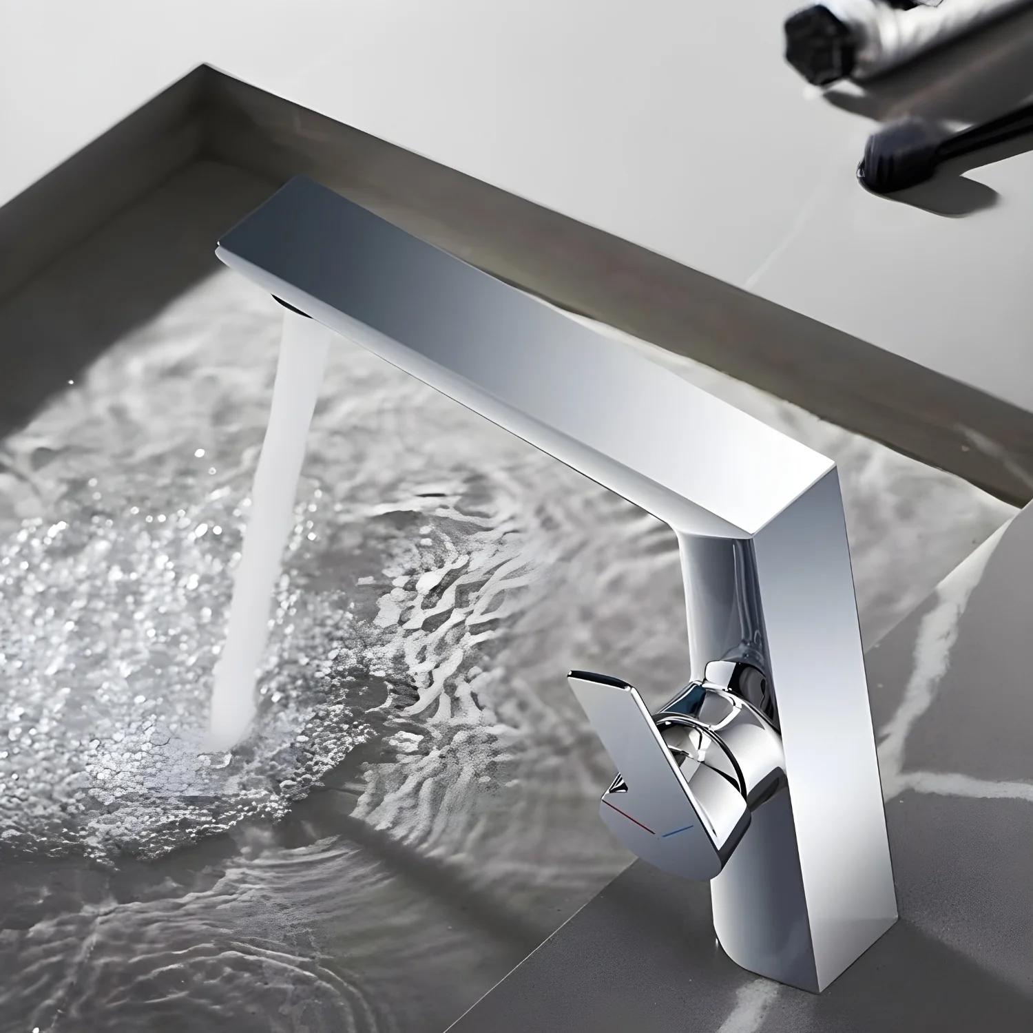 Halsa - Single Handle Mixer Bathroom Sink Faucet - Image 3
