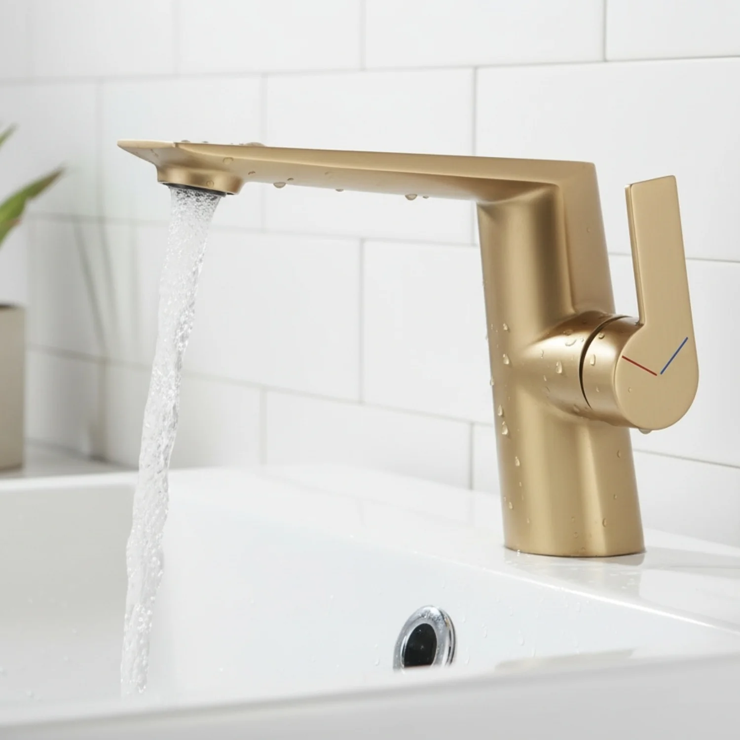 Halsa - Single Handle Mixer Bathroom Sink Faucet - Image 4