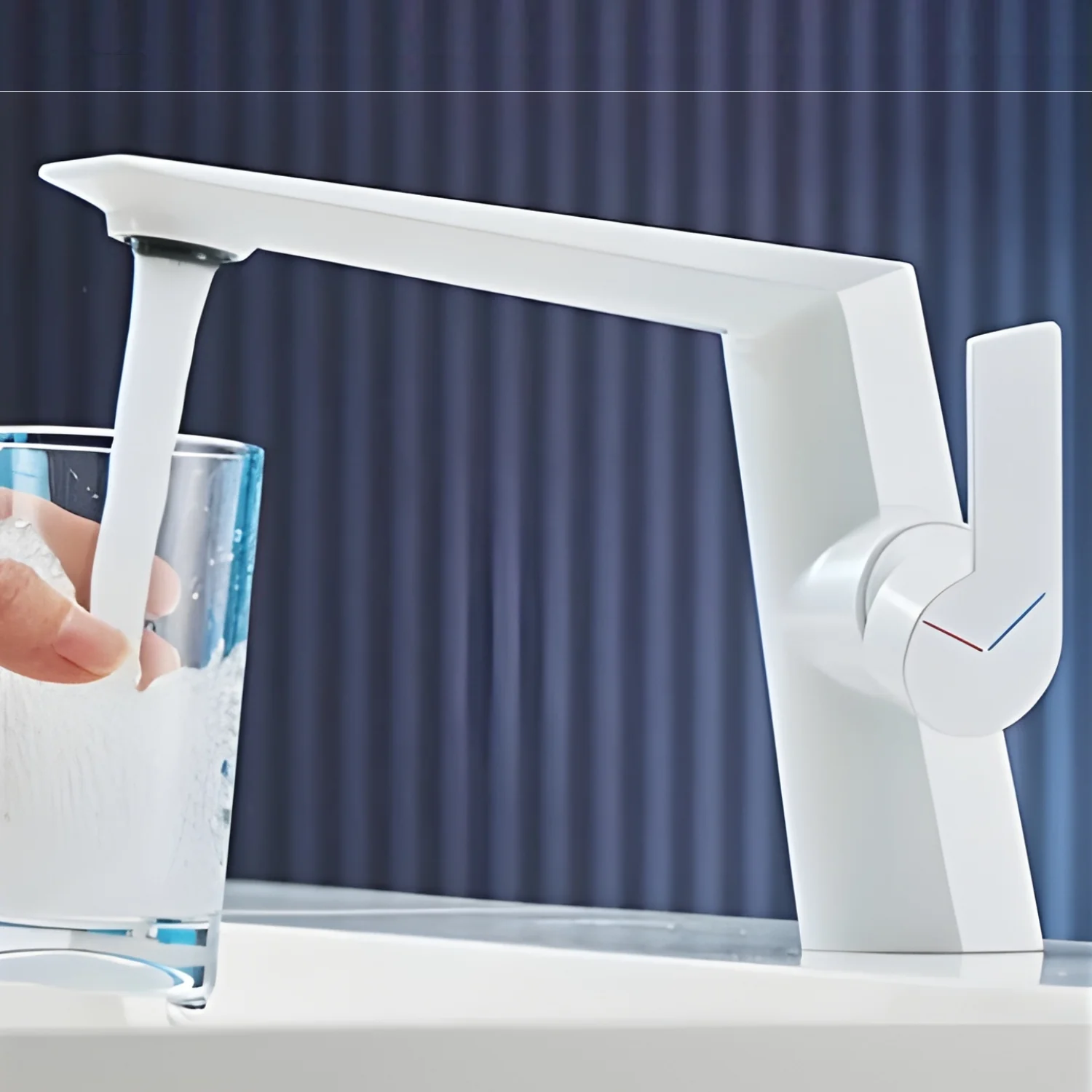 Halsa - Single Handle Mixer Bathroom Sink Faucet - Image 9