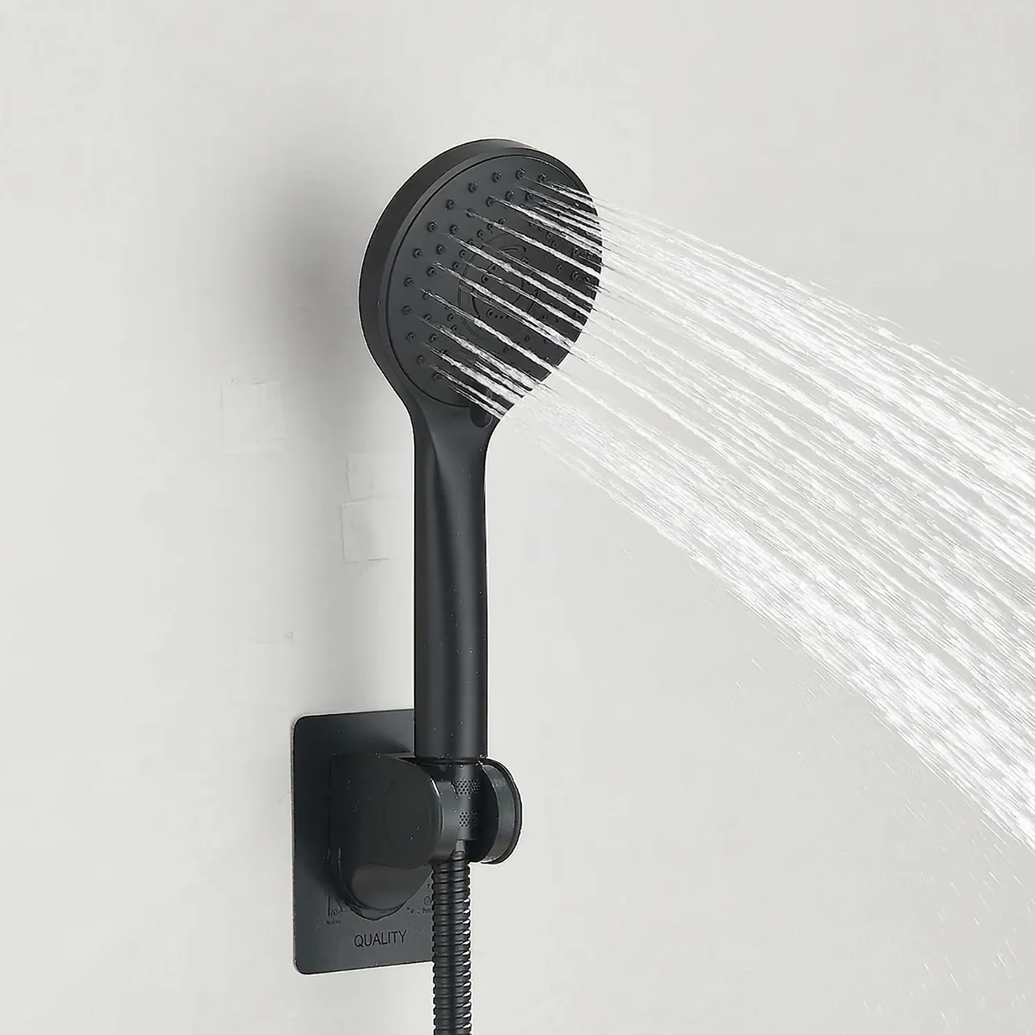Halti - Shower Head Combo 8-12 Inch High Pressure Rain Shower Head with Adjustable Extension Arm With 3-way Handheld Shower Spray - Image 11