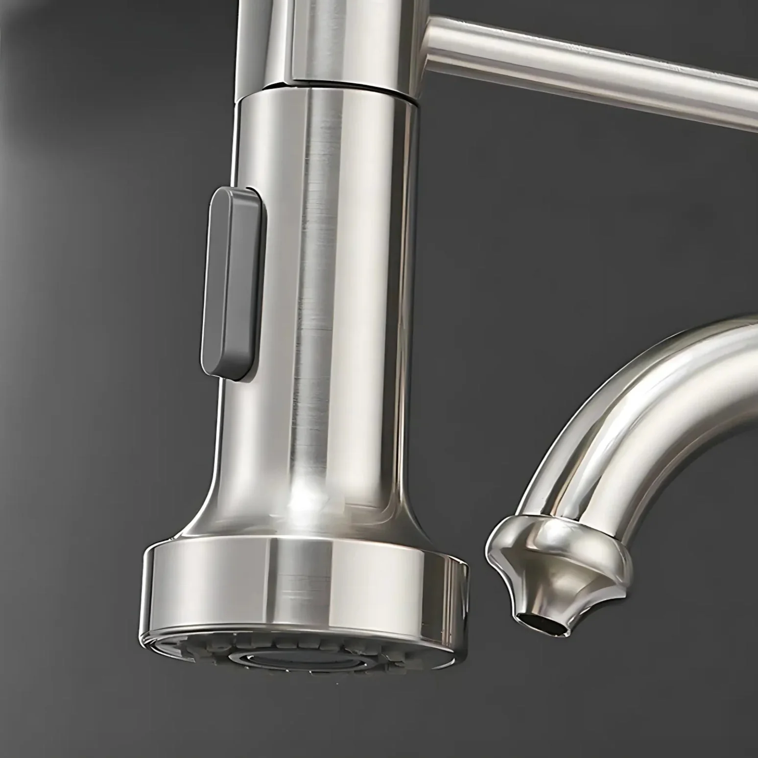 Harlingen - Three-Way Kitchen Faucet with Filter Tap Reverse Osmosis Compatible and Pull-Down Spout - Image 4