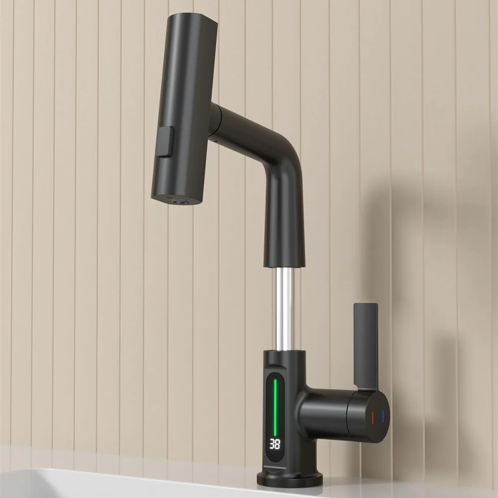 Helsingborg - Smart Modern Waterfall Bathroom Faucet - Image 10