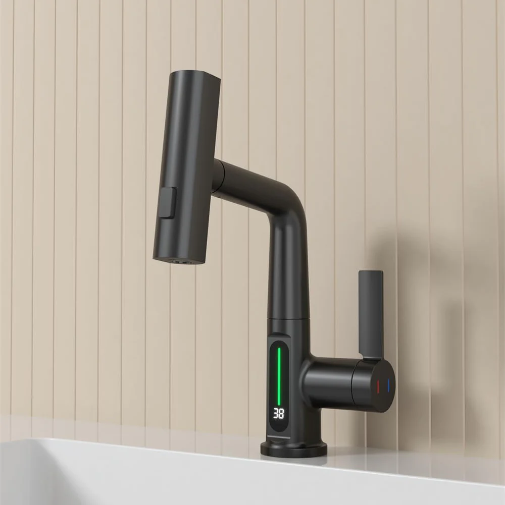 Helsingborg - Smart Modern Waterfall Bathroom Faucet - Image 11