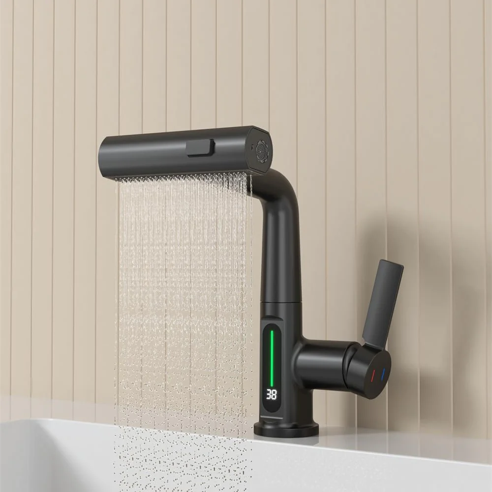 Helsingborg - Smart Modern Waterfall Bathroom Faucet - Image 12