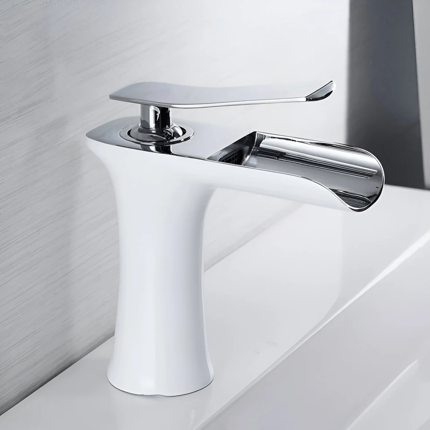 Horten - Bathroom Sink Mixer with Hot and Cold Water Control - Image 10