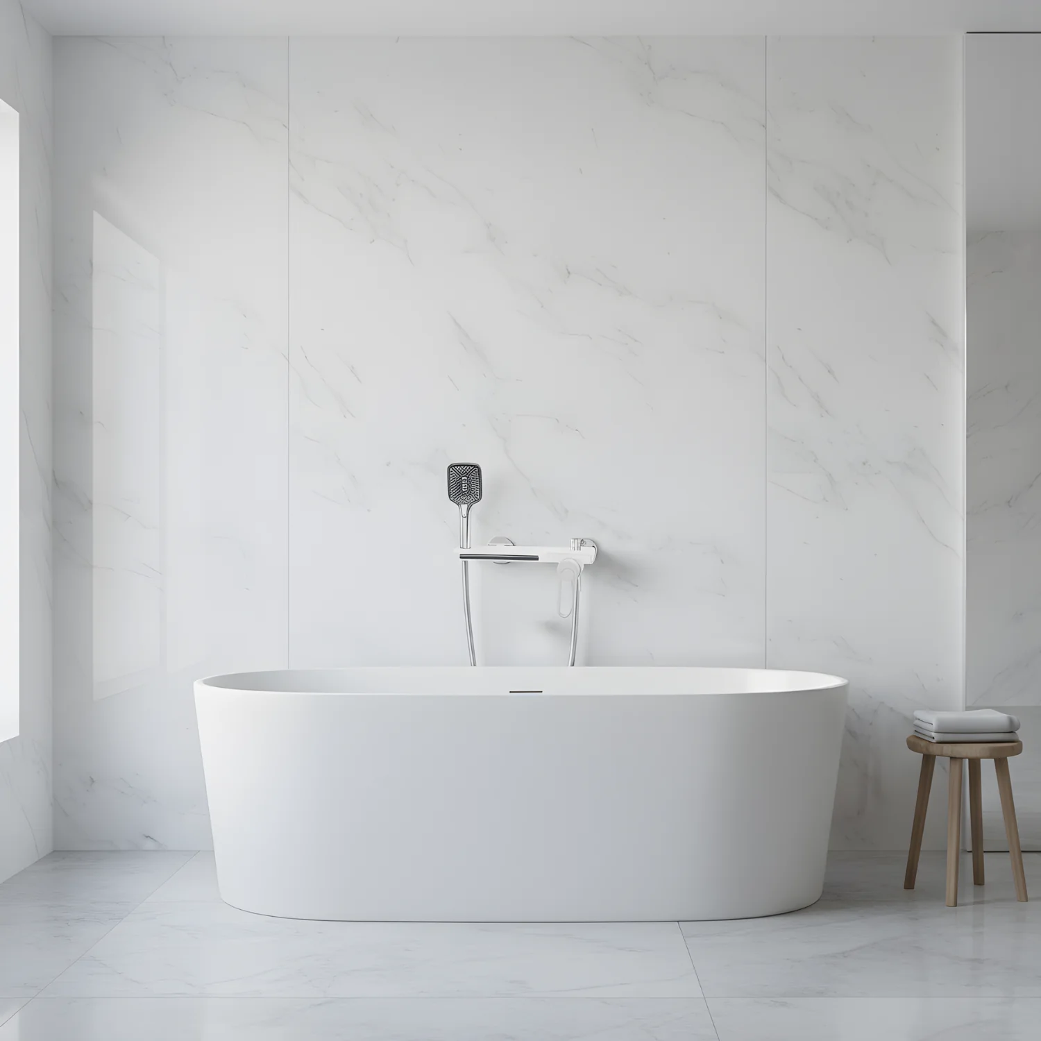 Inari - Wall Mounted Bathtub Shower Faucet Single Handle Spout Mixer Tap - Image 18