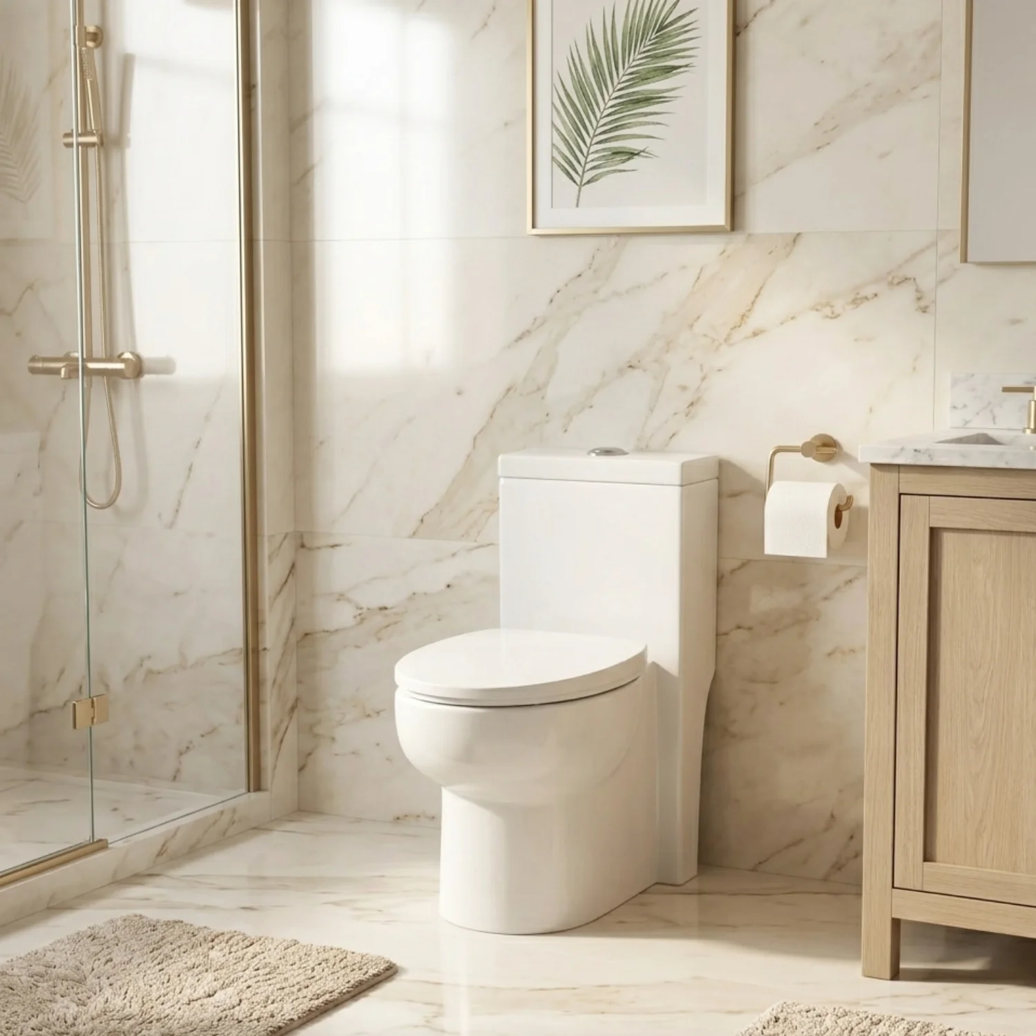 Driva - Soft-Closing One-Piece Elongated Toilet - Image 6