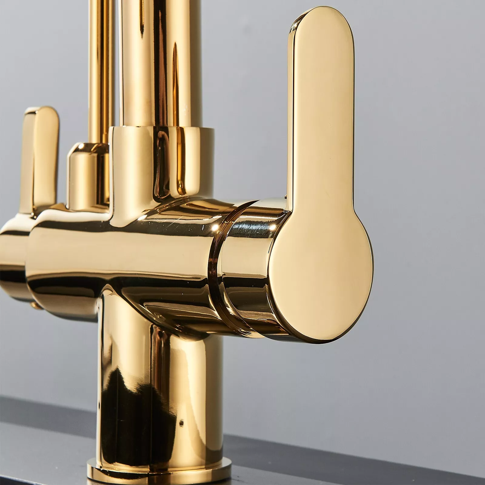 Karlstad - Three-Way Kitchen Faucet with Filter Tap & Pull-Down Spout for Kitchen Sink - Image 20
