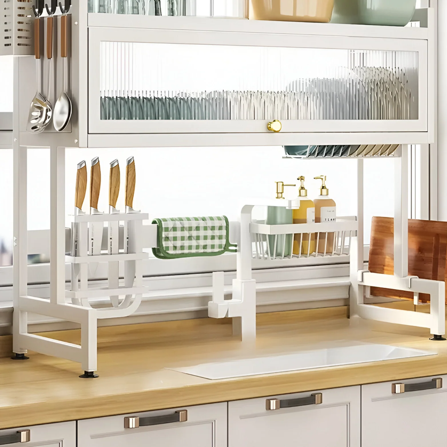 Narvik - Kitchen Over The Sink Dish Rack - Image 13
