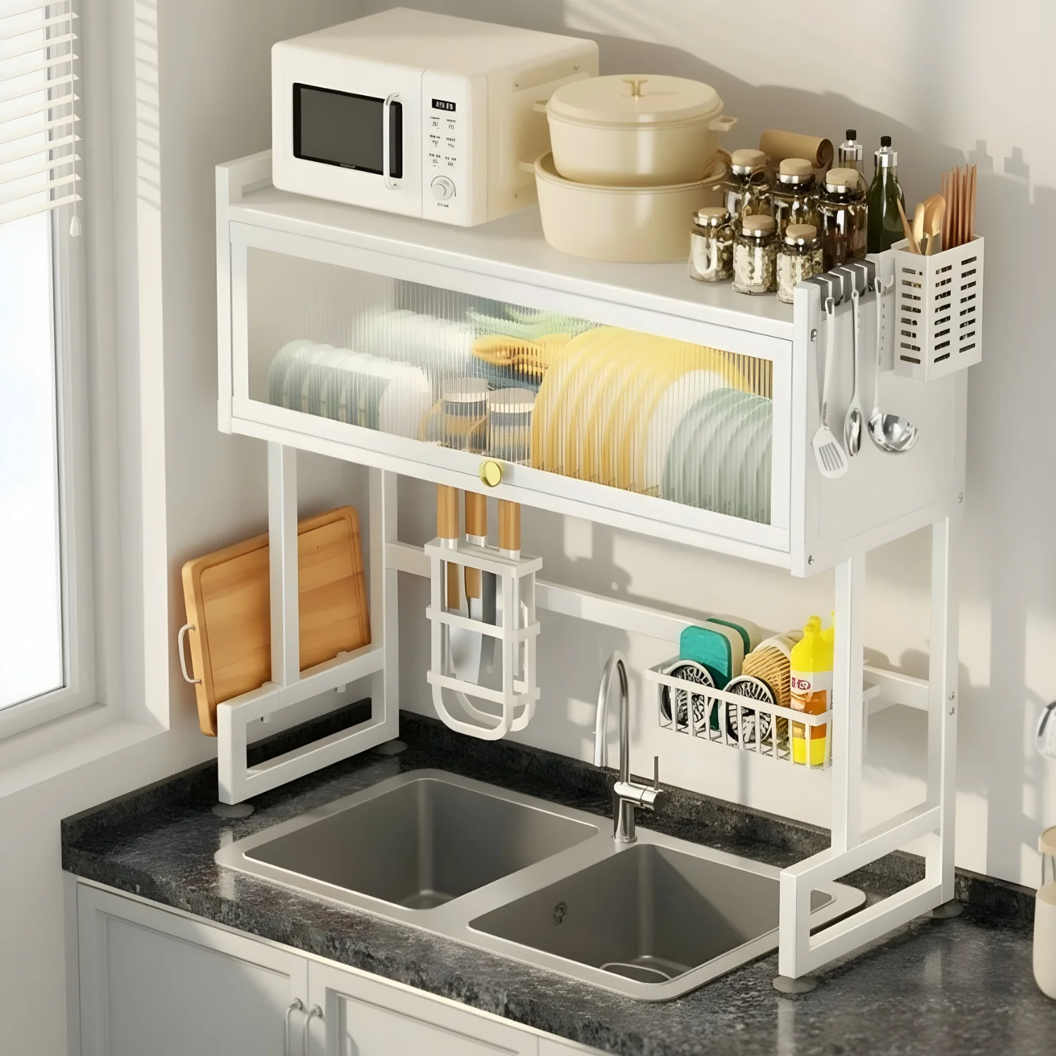 Narvik - Kitchen Over The Sink Dish Rack - Image 14