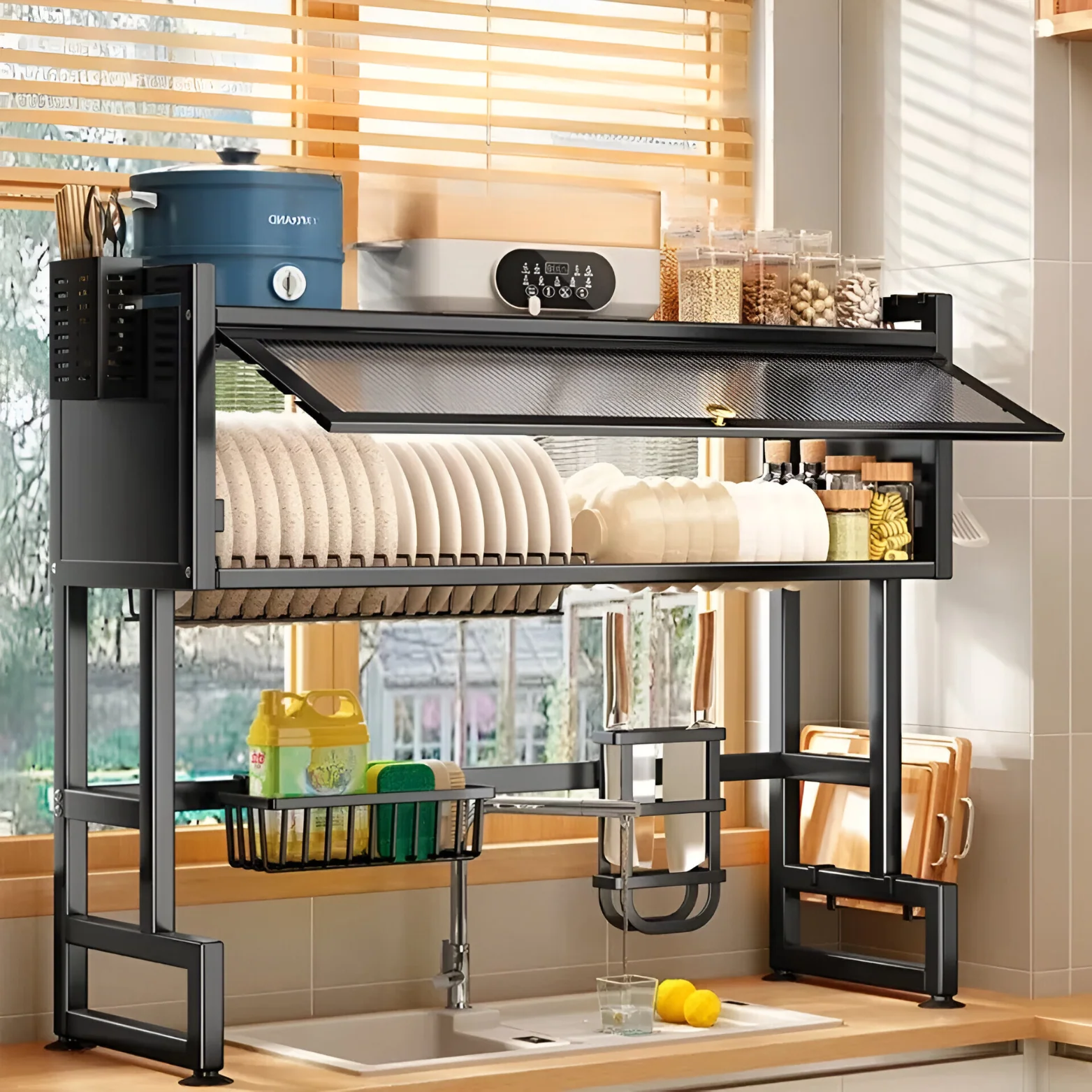 Narvik - Kitchen Over The Sink Dish Rack - Image 4