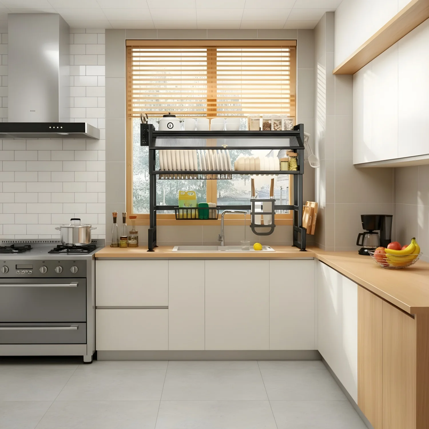 Narvik - Kitchen Over The Sink Dish Rack - Image 8