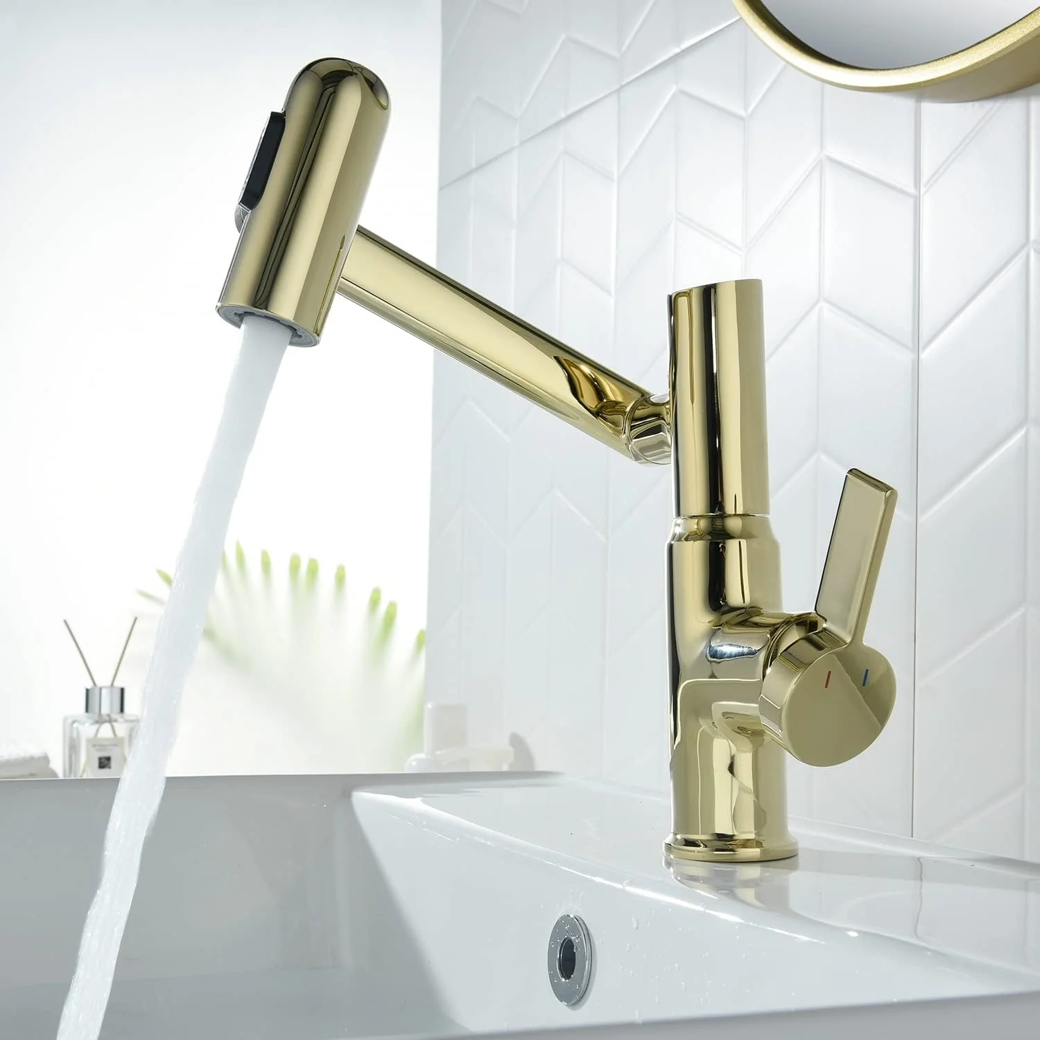 Leiden - Smart Rotating Bathroom Faucet With Temperature Display - Image 16