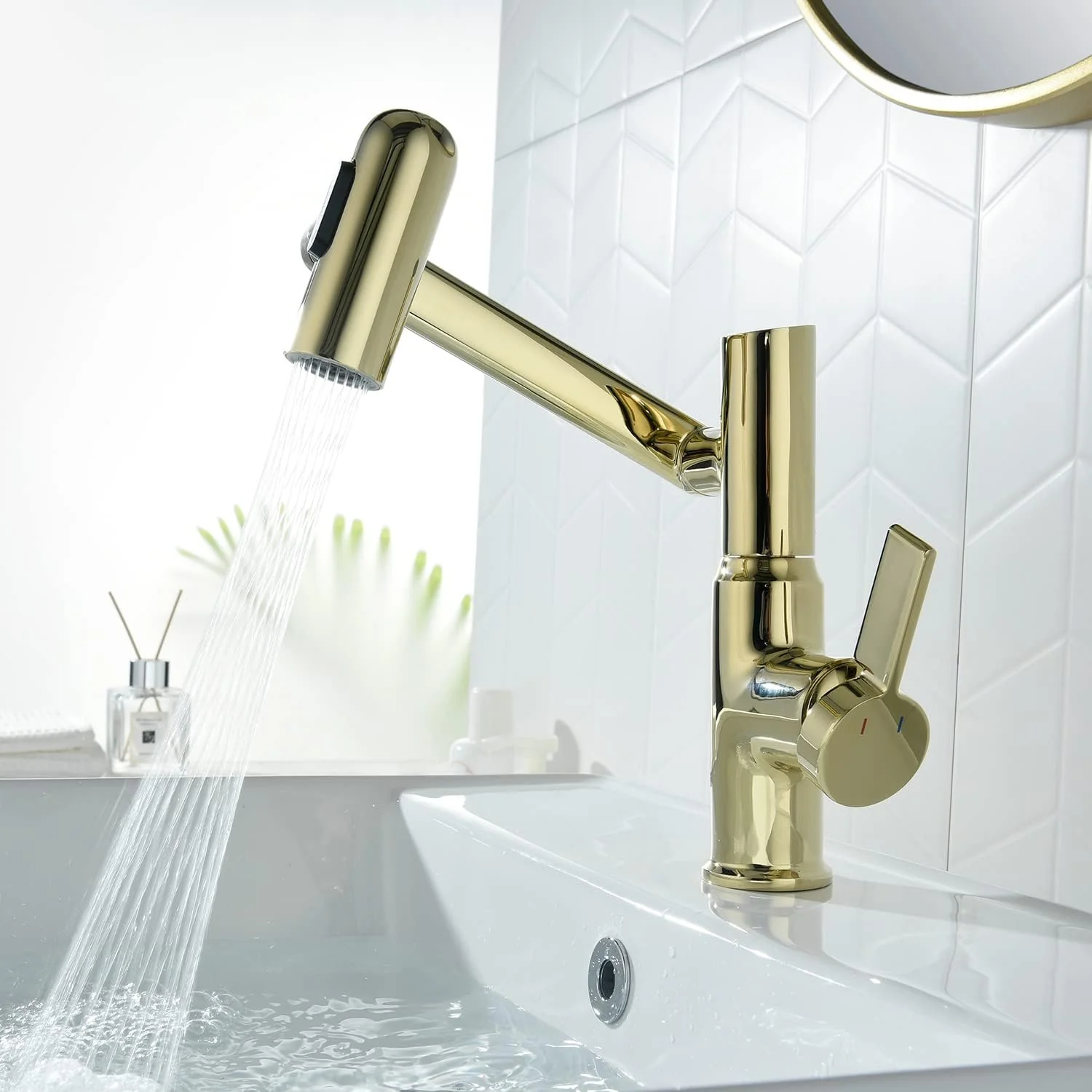 Leiden - Smart Rotating Bathroom Faucet With Temperature Display - Image 17