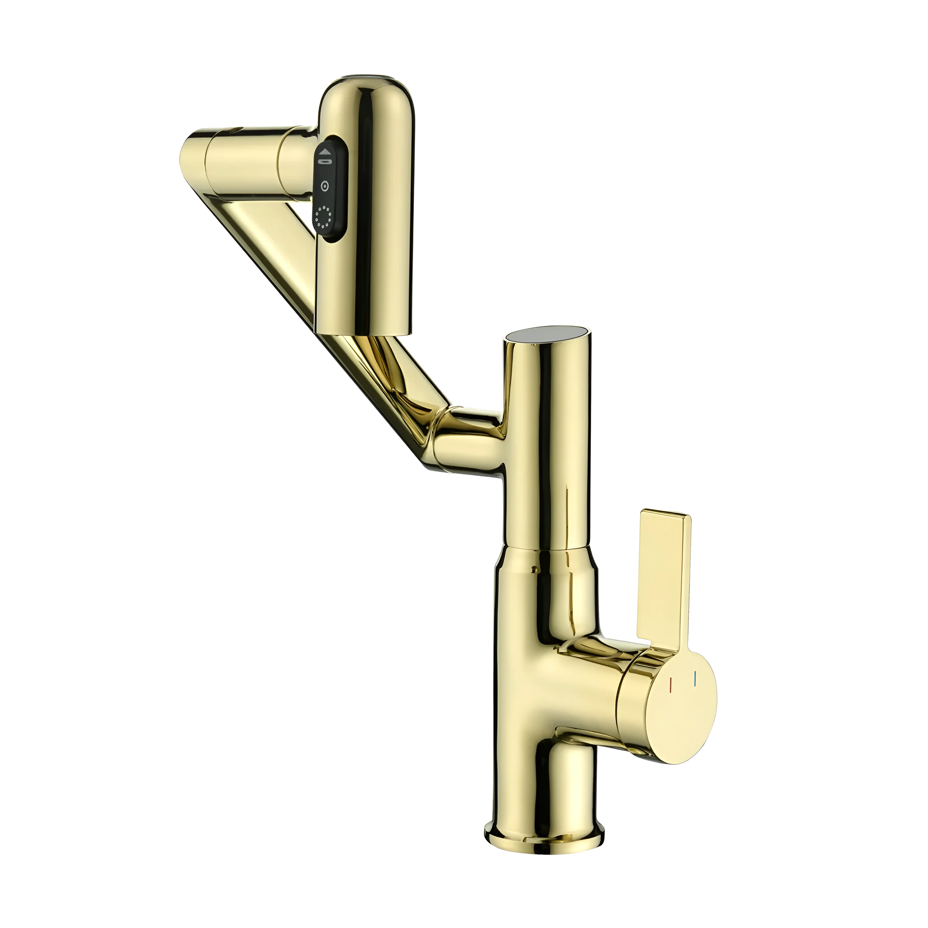 Leiden - Smart Rotating Bathroom Faucet With Temperature Display - Image 22