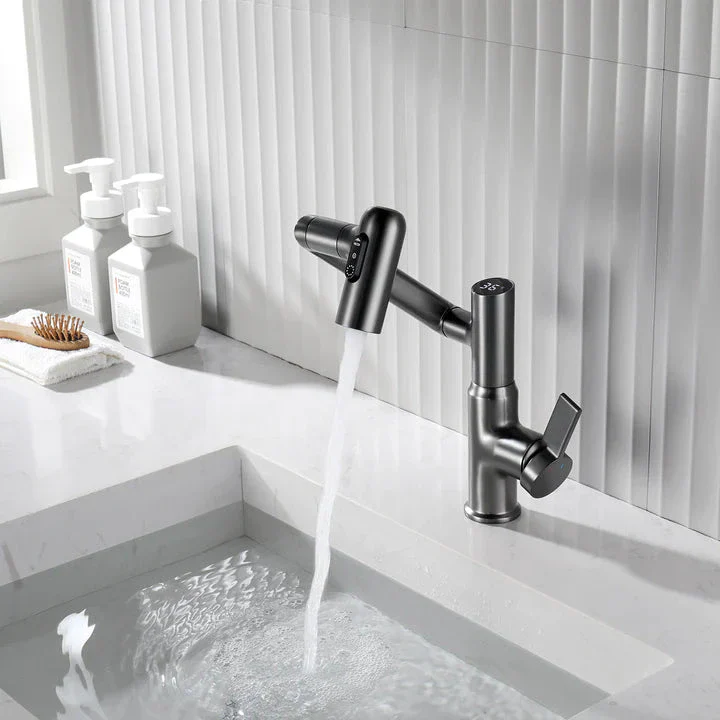 Leiden - Smart Rotating Bathroom Faucet With Temperature Display - Image 5