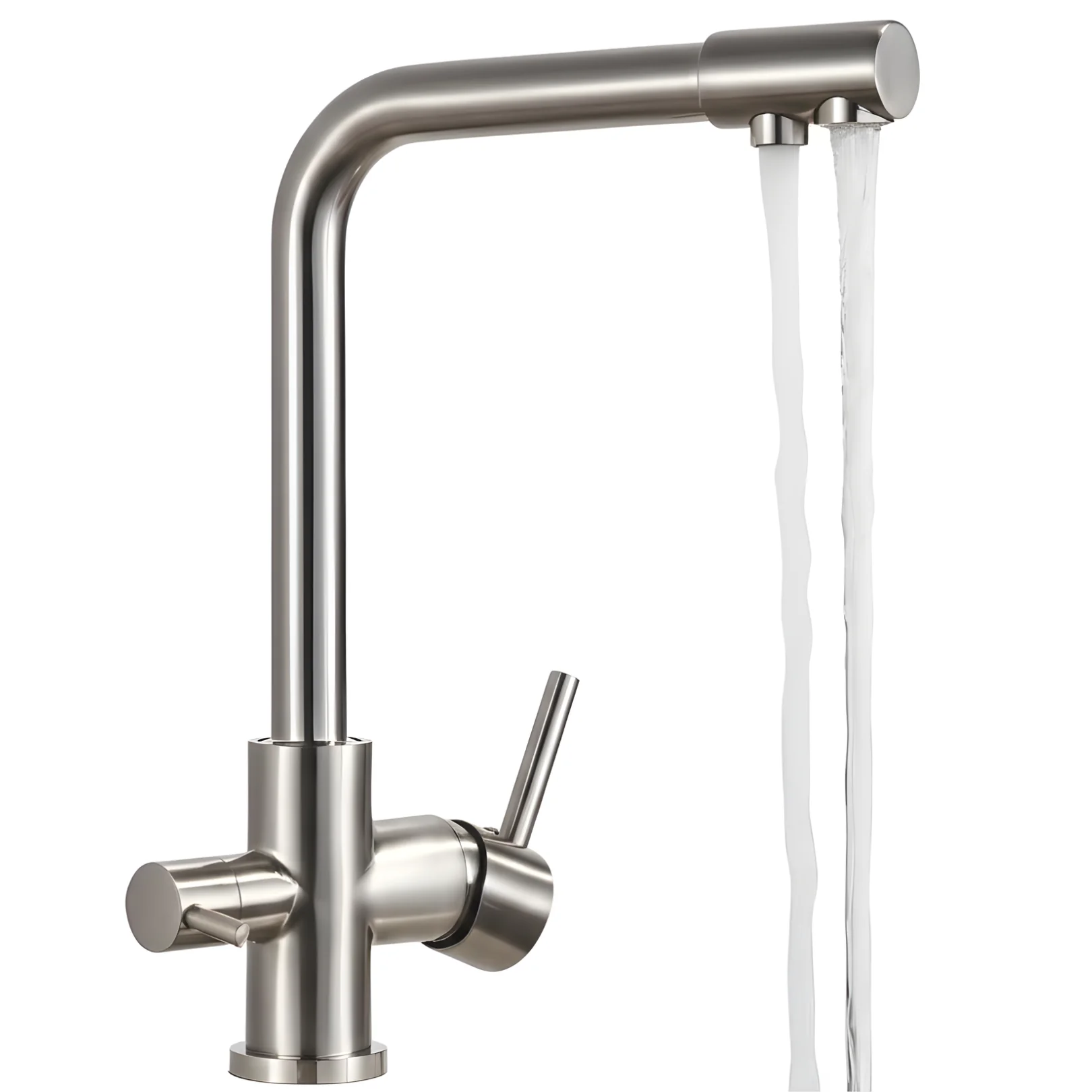 Middelburg - Three-Way Kitchen Faucet with Filter Tap Reverse Osmosis Compatible - Image 28