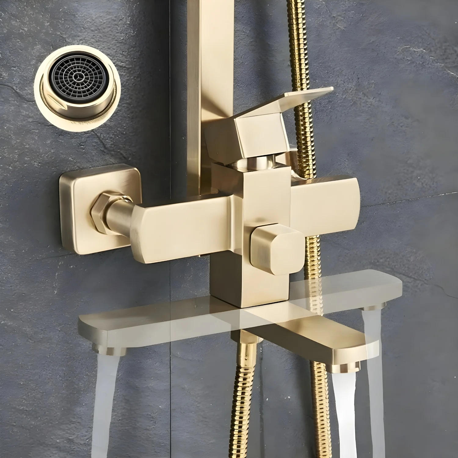 Moritz - Wall Mount Rain Shower Set - Image 16