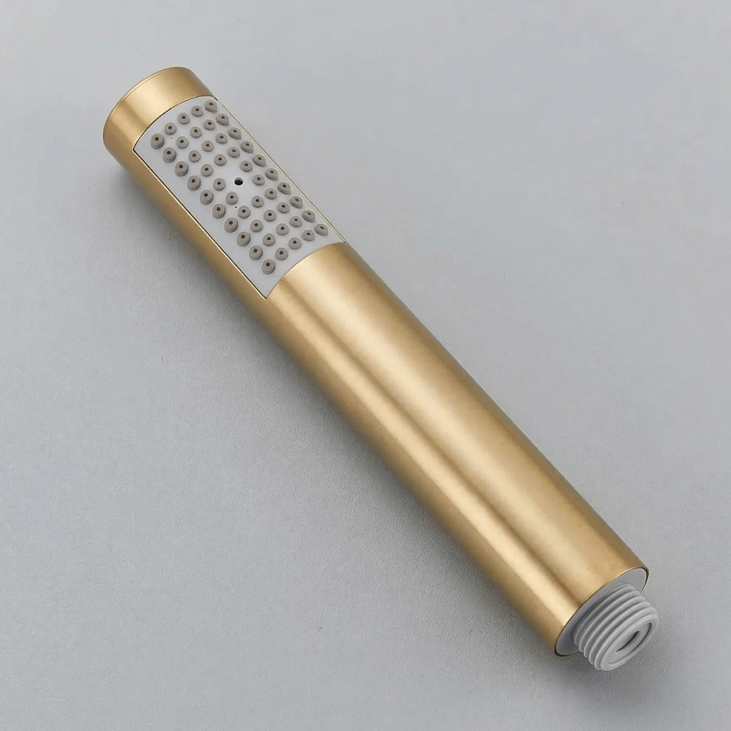 Odense -Brushed Gold Shower Faucet Wall Mounted Big Rainfall Head Hand Sprayer Set - Image 16