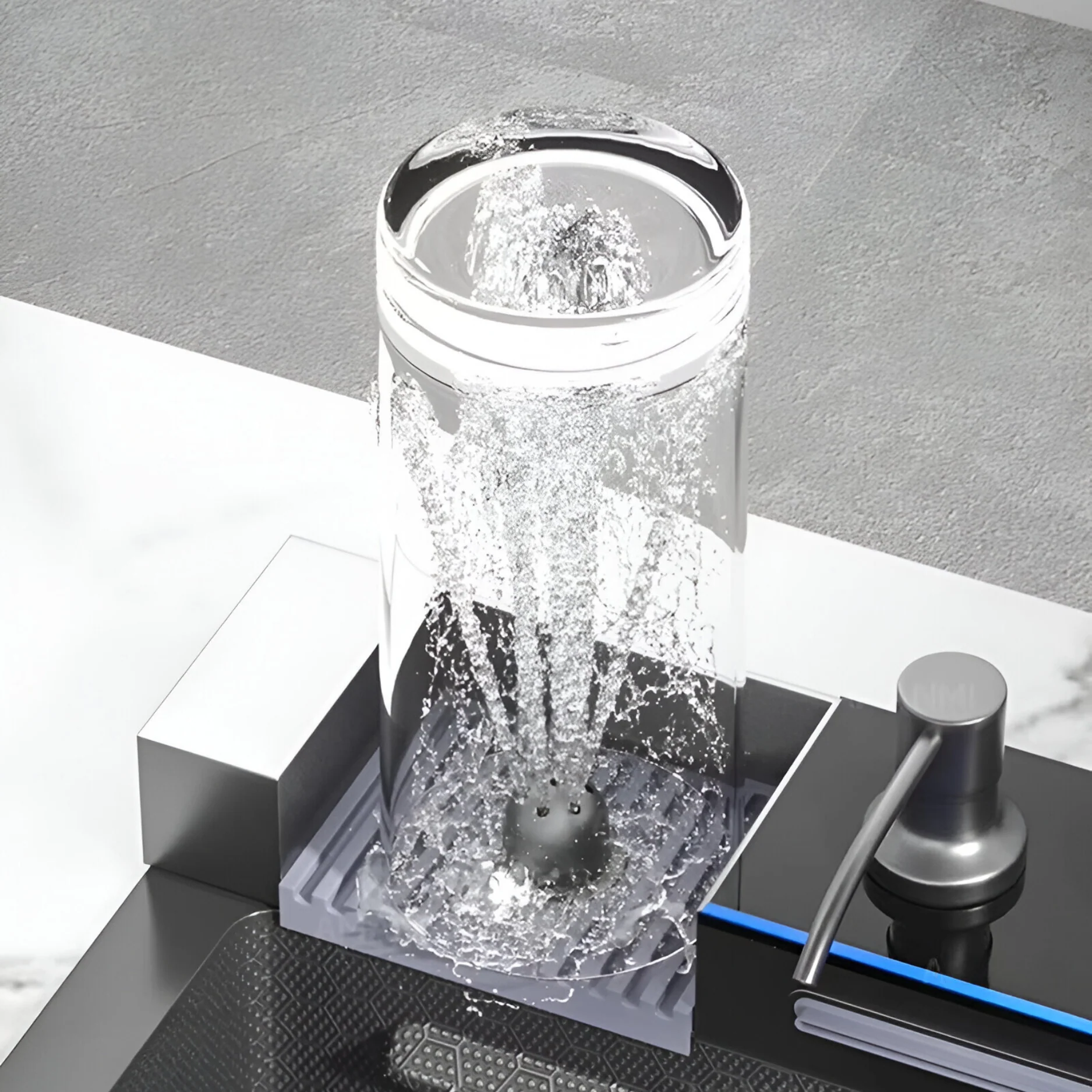Ristafallet Pro - Smart Workstation Kitchen Sink Waterfall Stainless Steel Dish Basin - Image 9