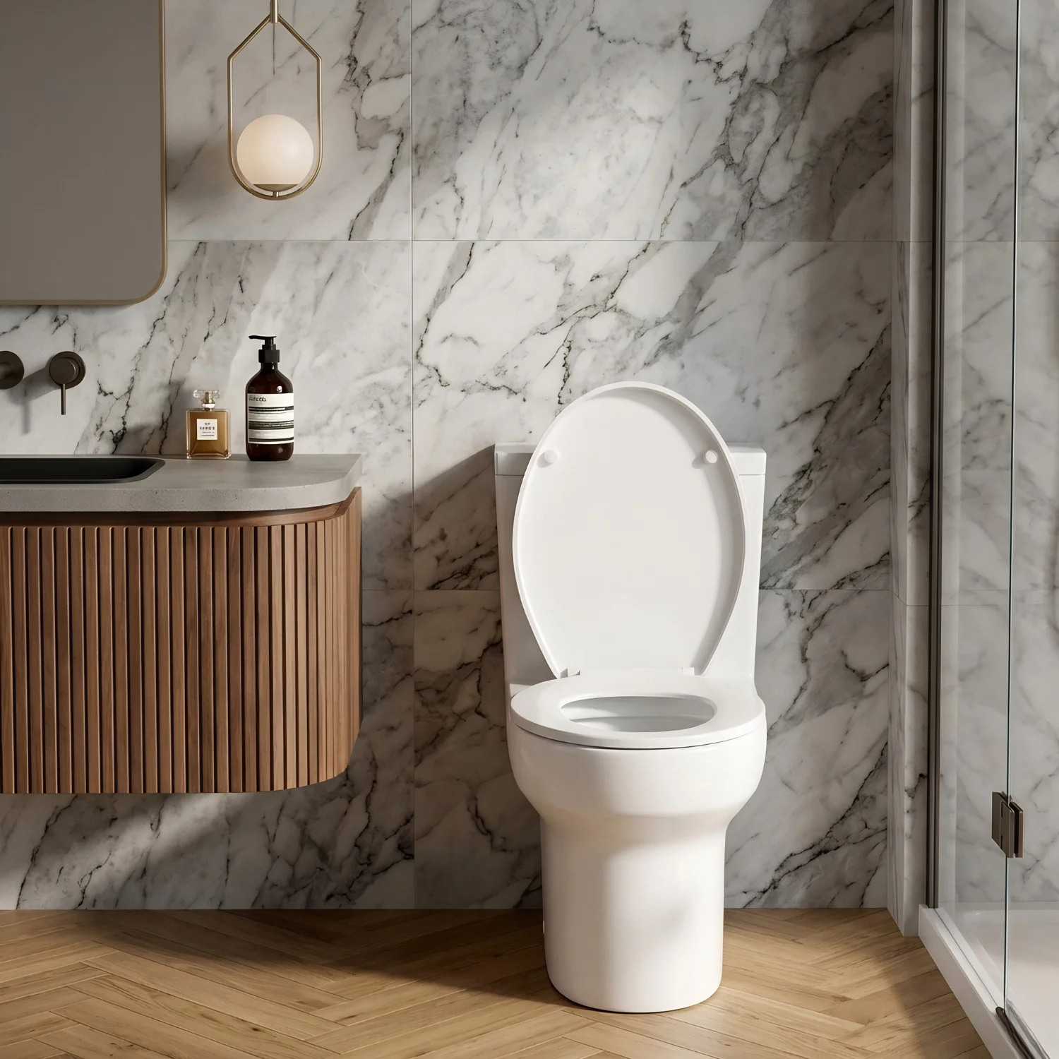 Roros – One-Piece Dual Flush Toilet with Soft-Close Seat & Concealed Tank - Image 3