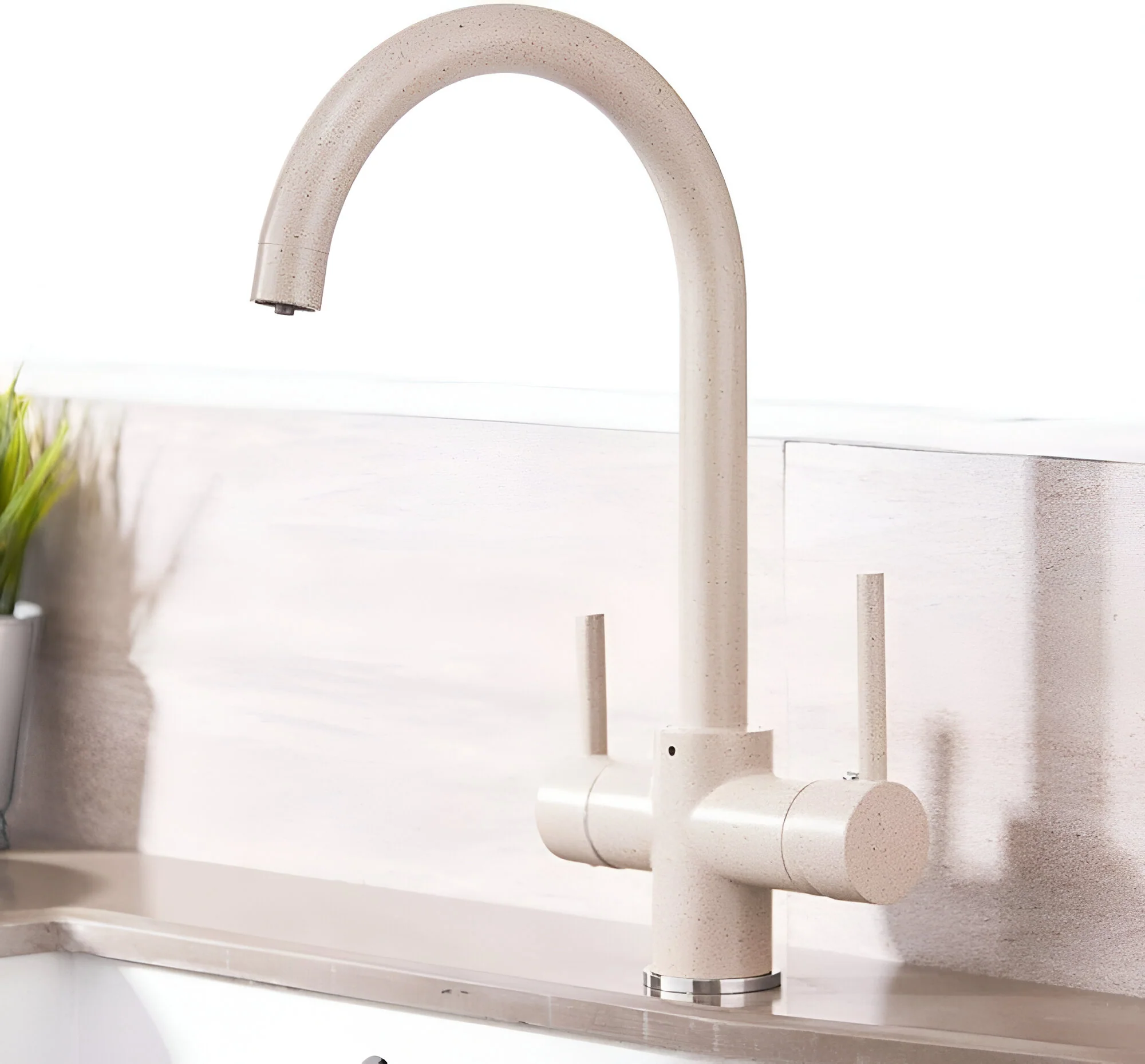 Sarpsborg - Three-Way Kitchen Faucet with Filter Tap Reverse Osmosis Compatible - Image 14