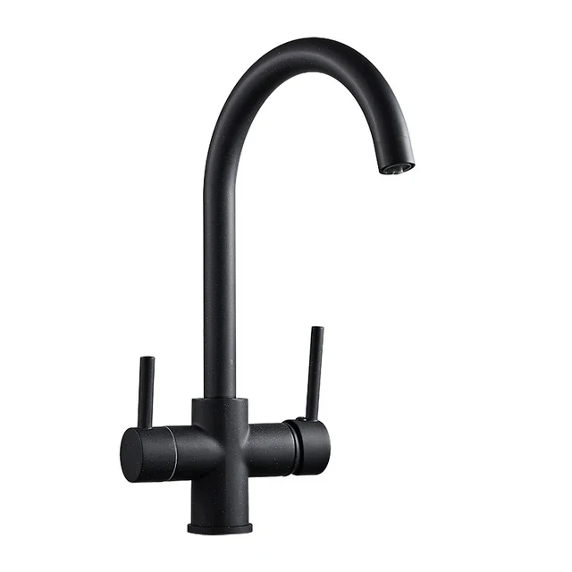 Sarpsborg - Three-Way Kitchen Faucet with Filter Tap Reverse Osmosis Compatible - Image 19