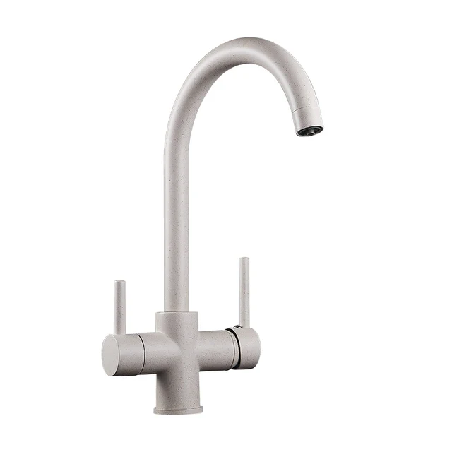 Sarpsborg - Three-Way Kitchen Faucet with Filter Tap Reverse Osmosis Compatible - Image 20