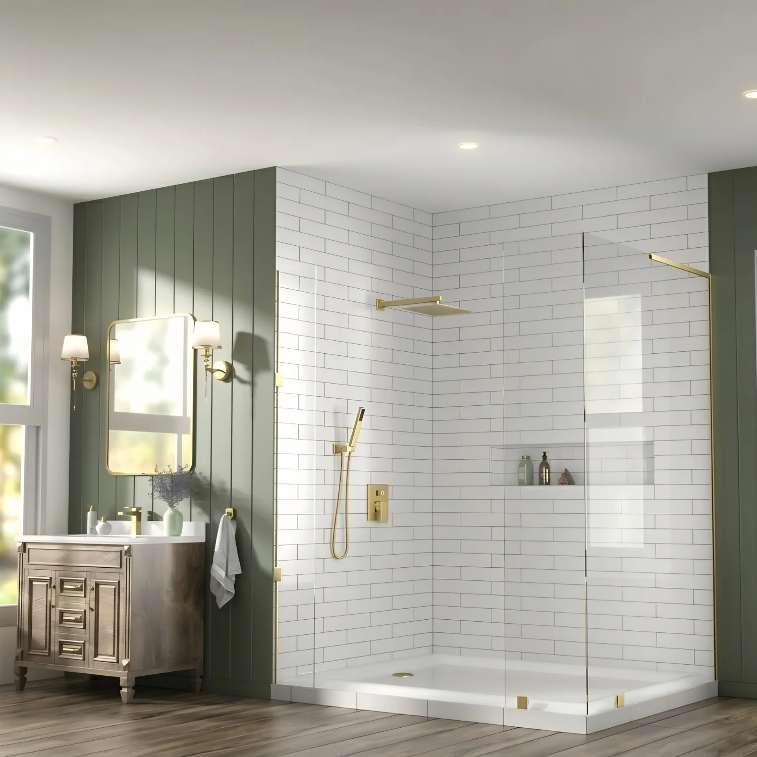 Skogar - Modern Rain Shower Kit for Bathroom - Image 12