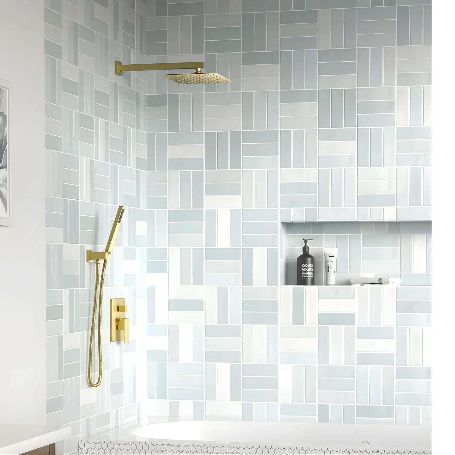 Skogar - Modern Rain Shower Kit for Bathroom - Image 13