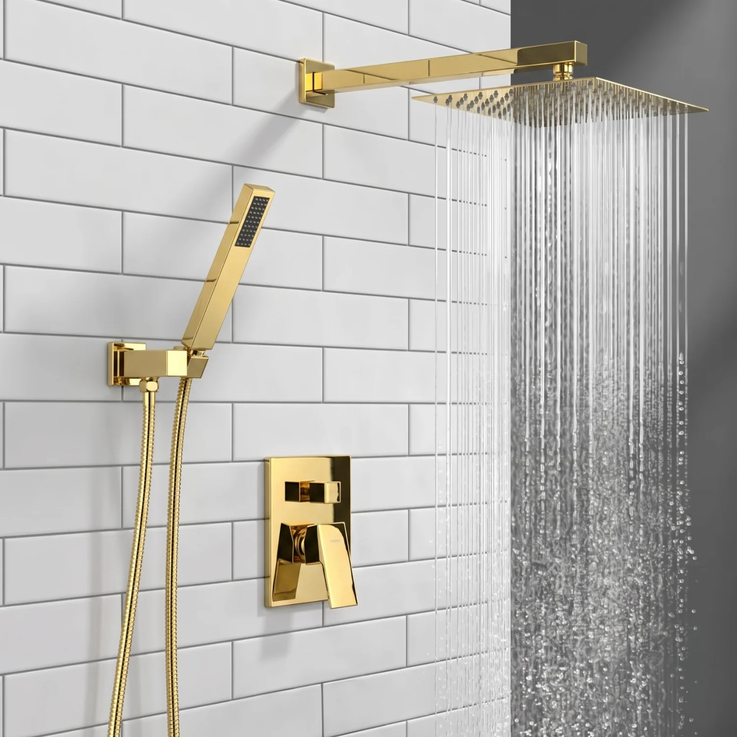 Skogar - Modern Rain Shower Kit for Bathroom - Image 17