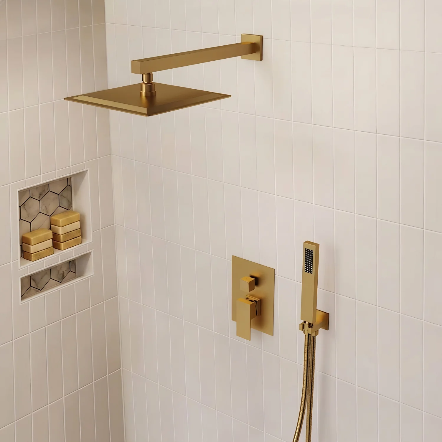 Skogar - Modern Rain Shower Kit for Bathroom - Image 4