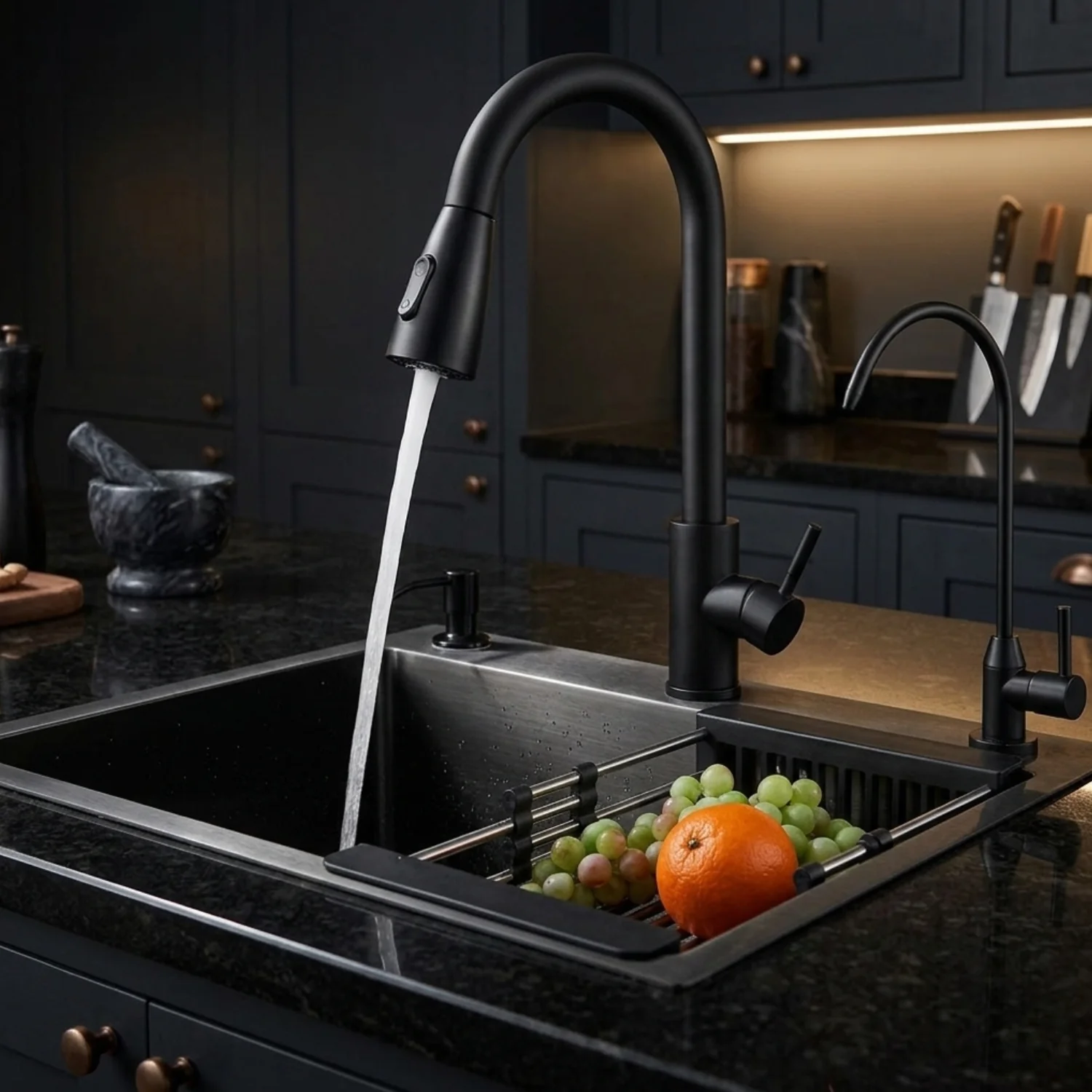 Staldvik - Kitchen Sink System with Pull-Out Faucet - Image 10