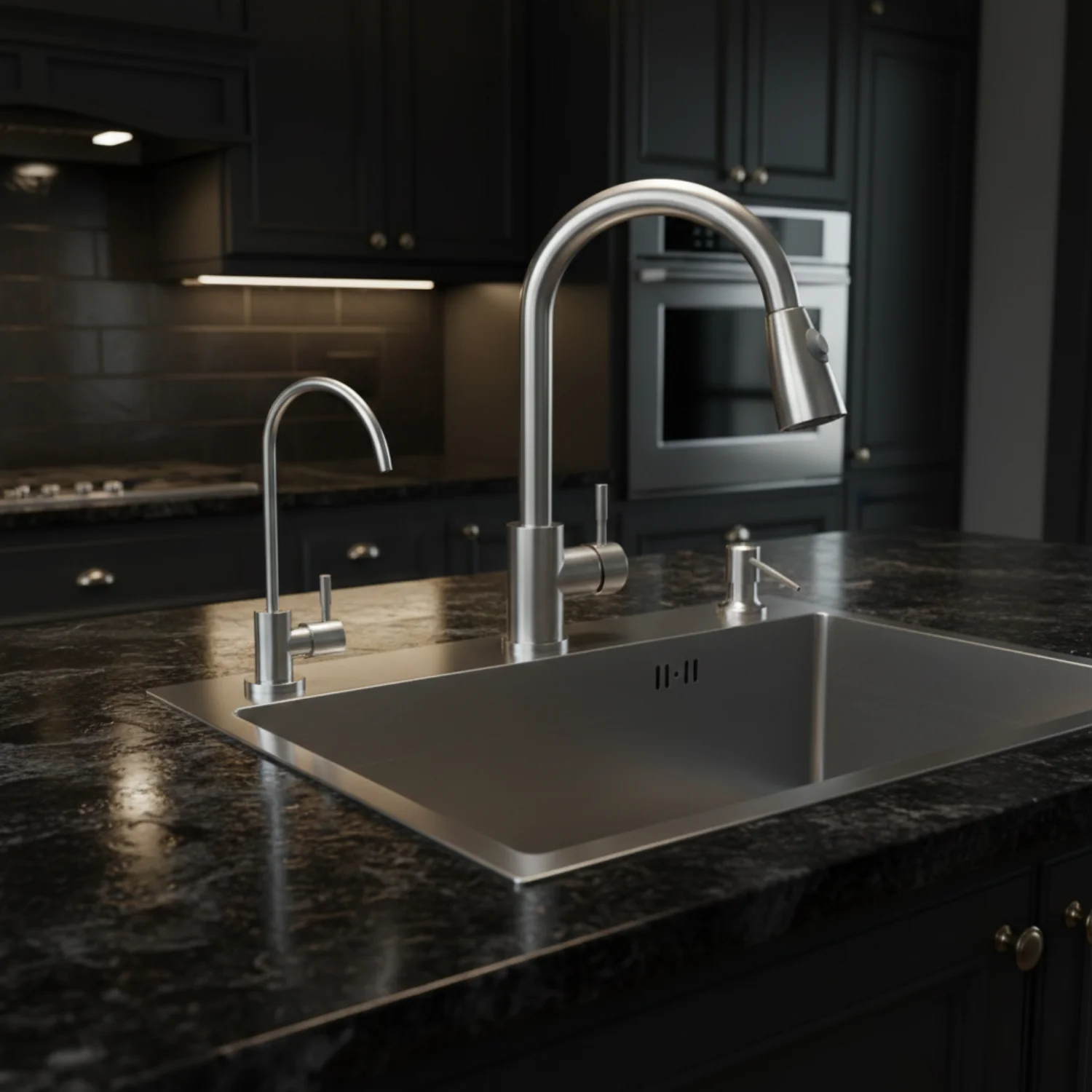 Staldvik - Kitchen Sink System with Pull-Out Faucet - Image 3