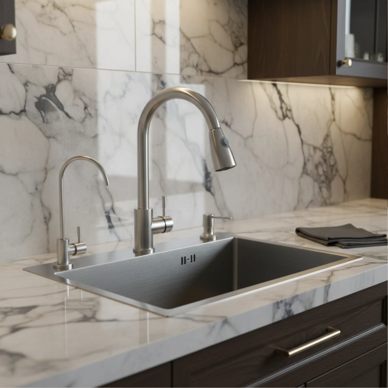 Staldvik - Kitchen Sink System with Pull-Out Faucet - Image 6